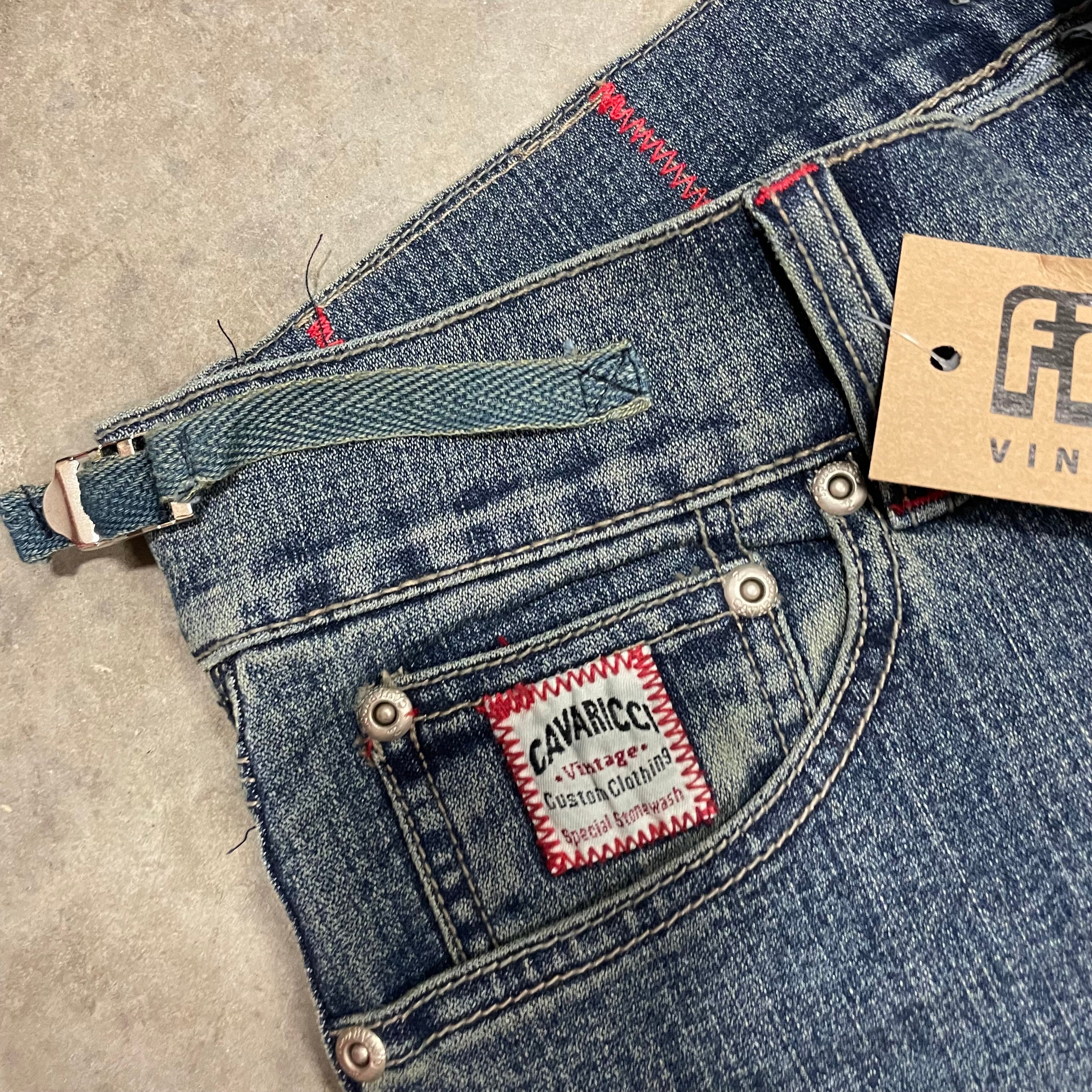 Vintage y2k Deadstock Denim Cavaricci denim size 9