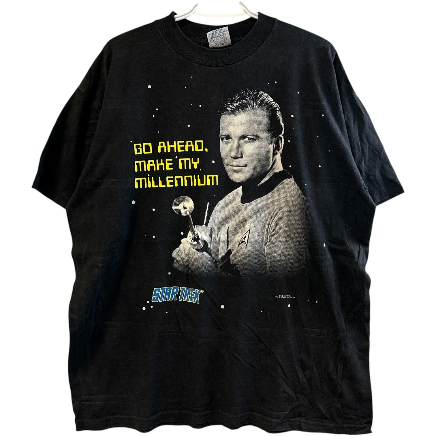 Vintage Star Trek Desantis 1999 Tshirt Size Xl Kirk