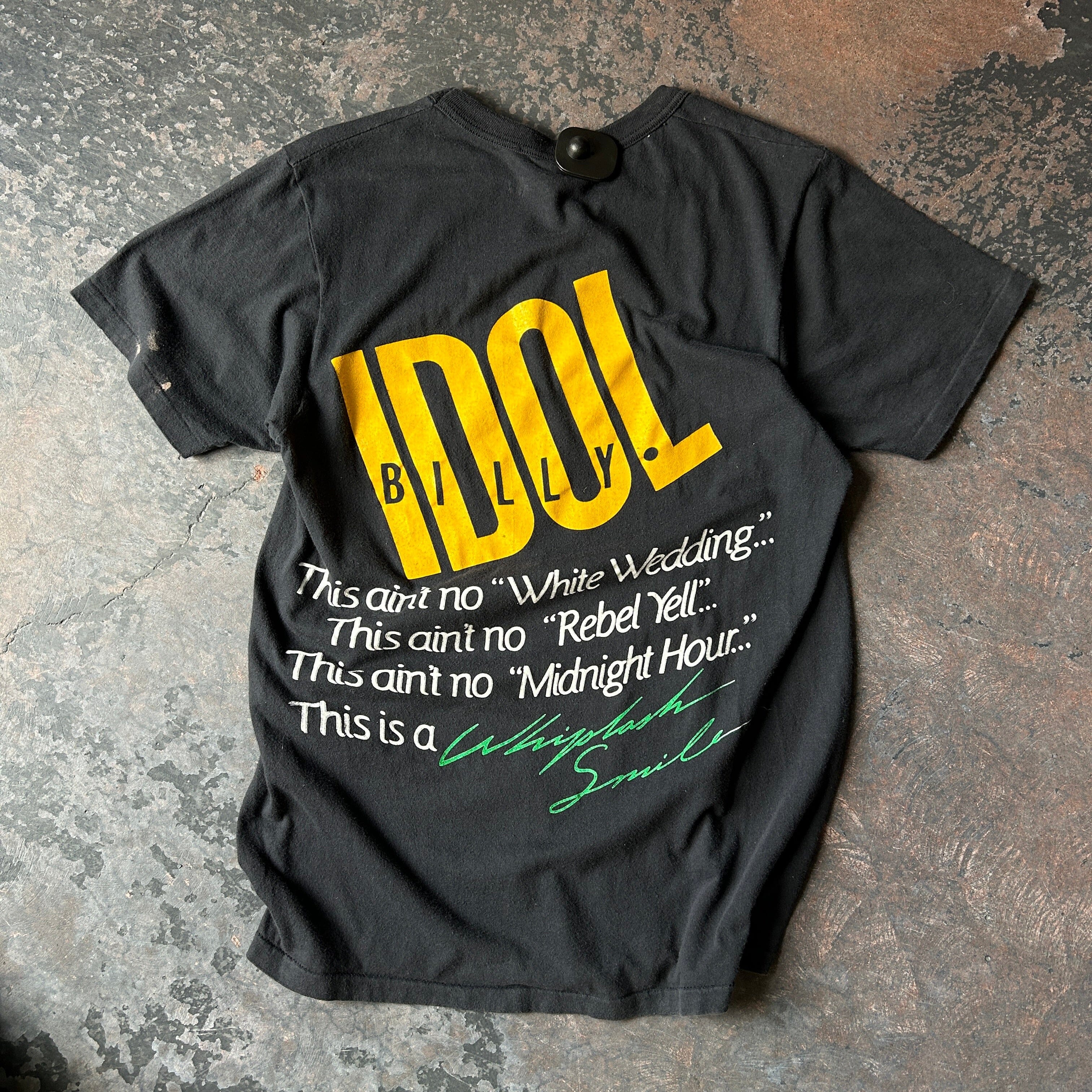 1986 Billy Idol T-Shirt Size L t-shirt OTHER 