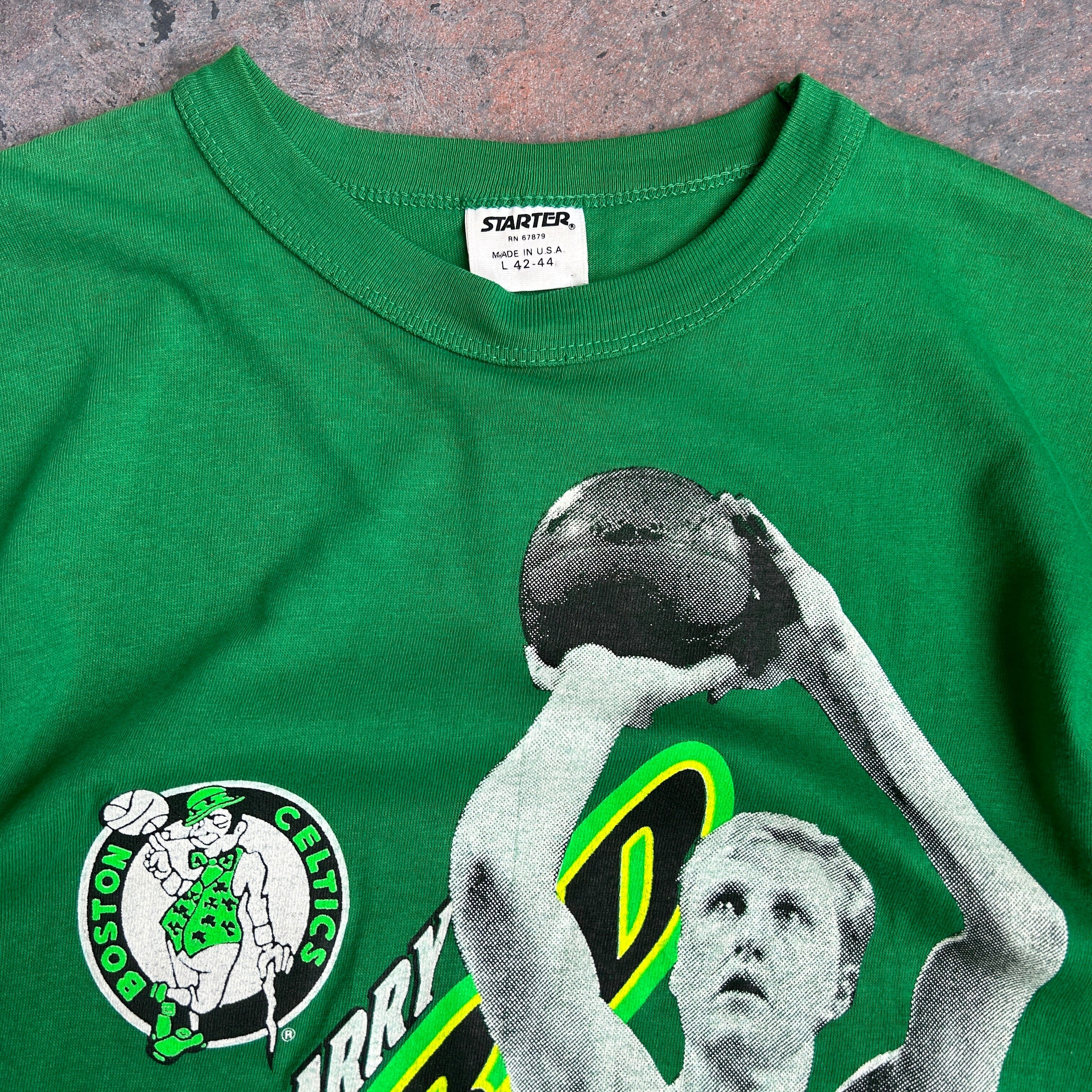 1989 Larry Bird Celtics T-Shirt Size L t-shirt OTHER 