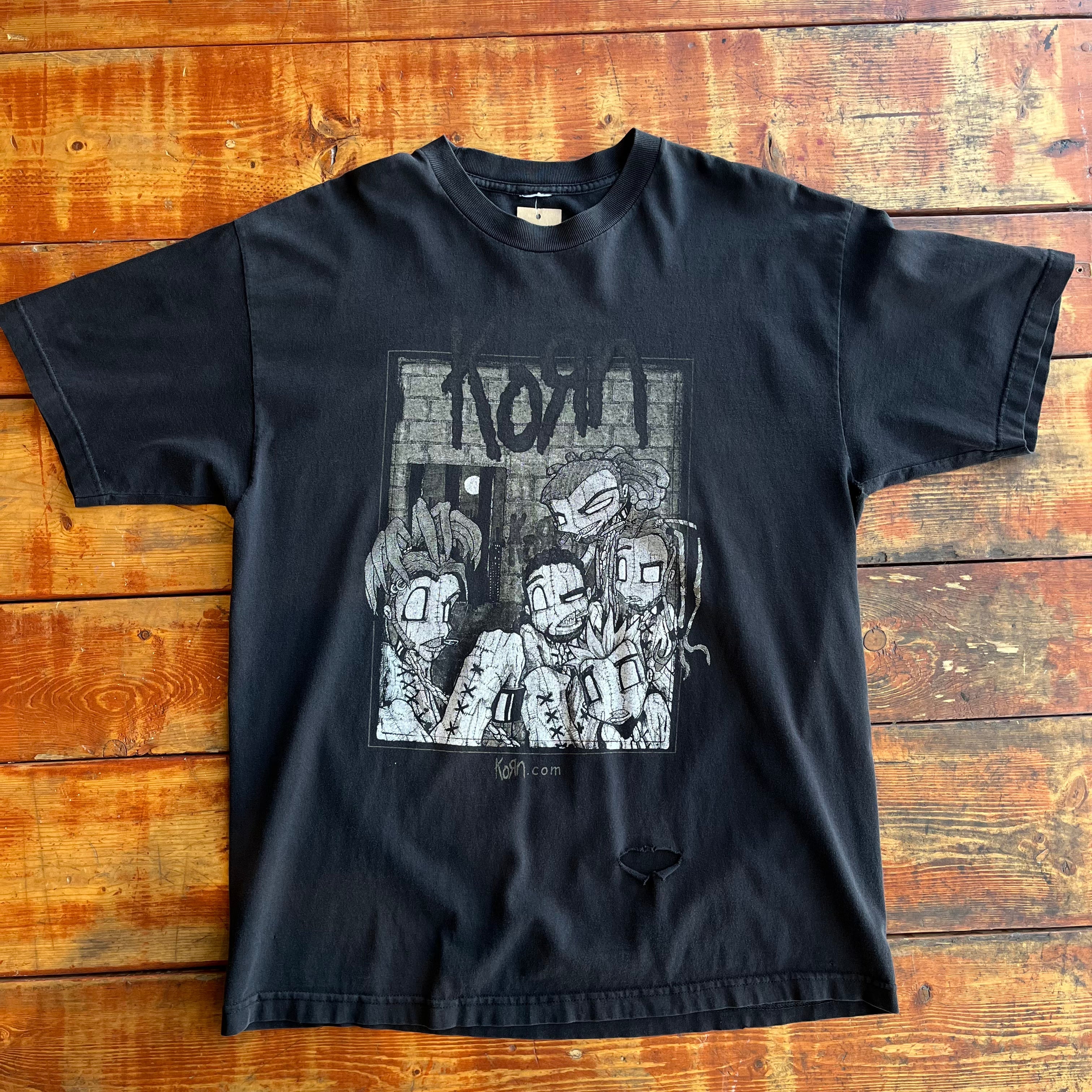 2000 Korn Sick & Twisted Tour Shirt Tee FAIF.CA 