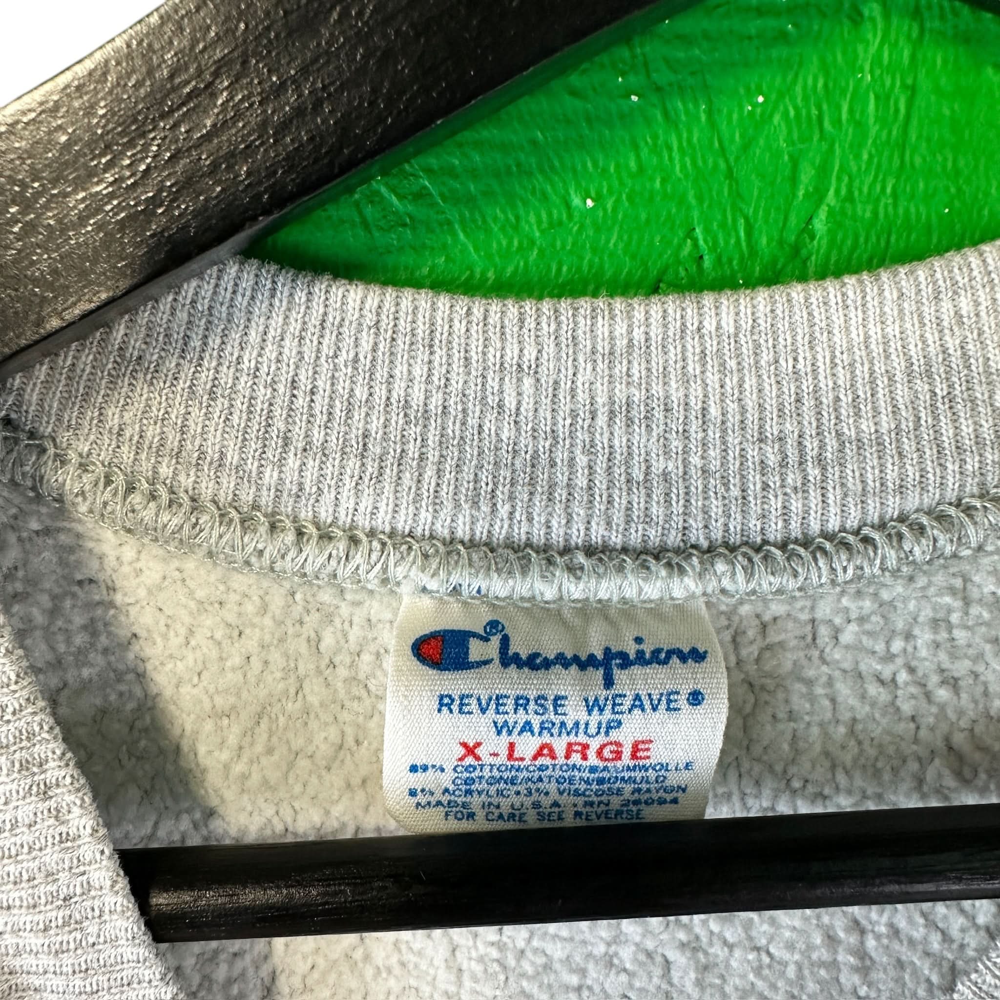 Vintage 80s Cornell Grey Champion Reverse Weave Sweatshirt - Xl