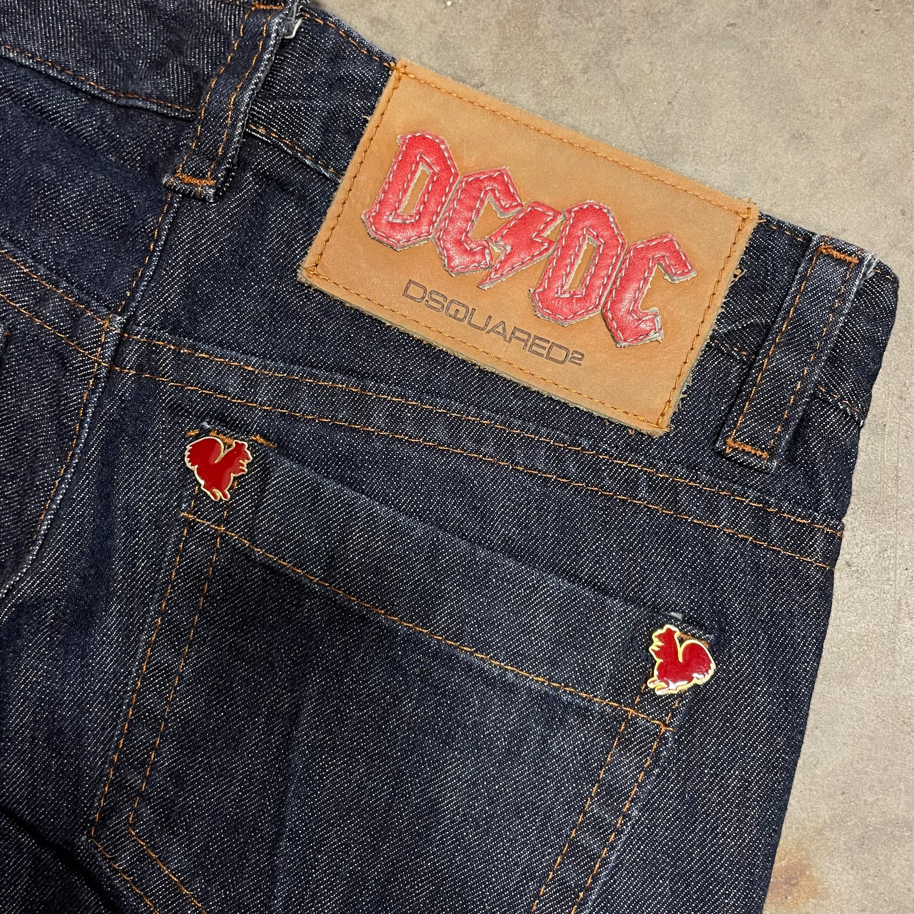 Vintage y2k Denim Jeans DSQUARED size 30 Baggy