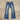 Vintage y2k Denim Jeans Pinstripe Allure size 29