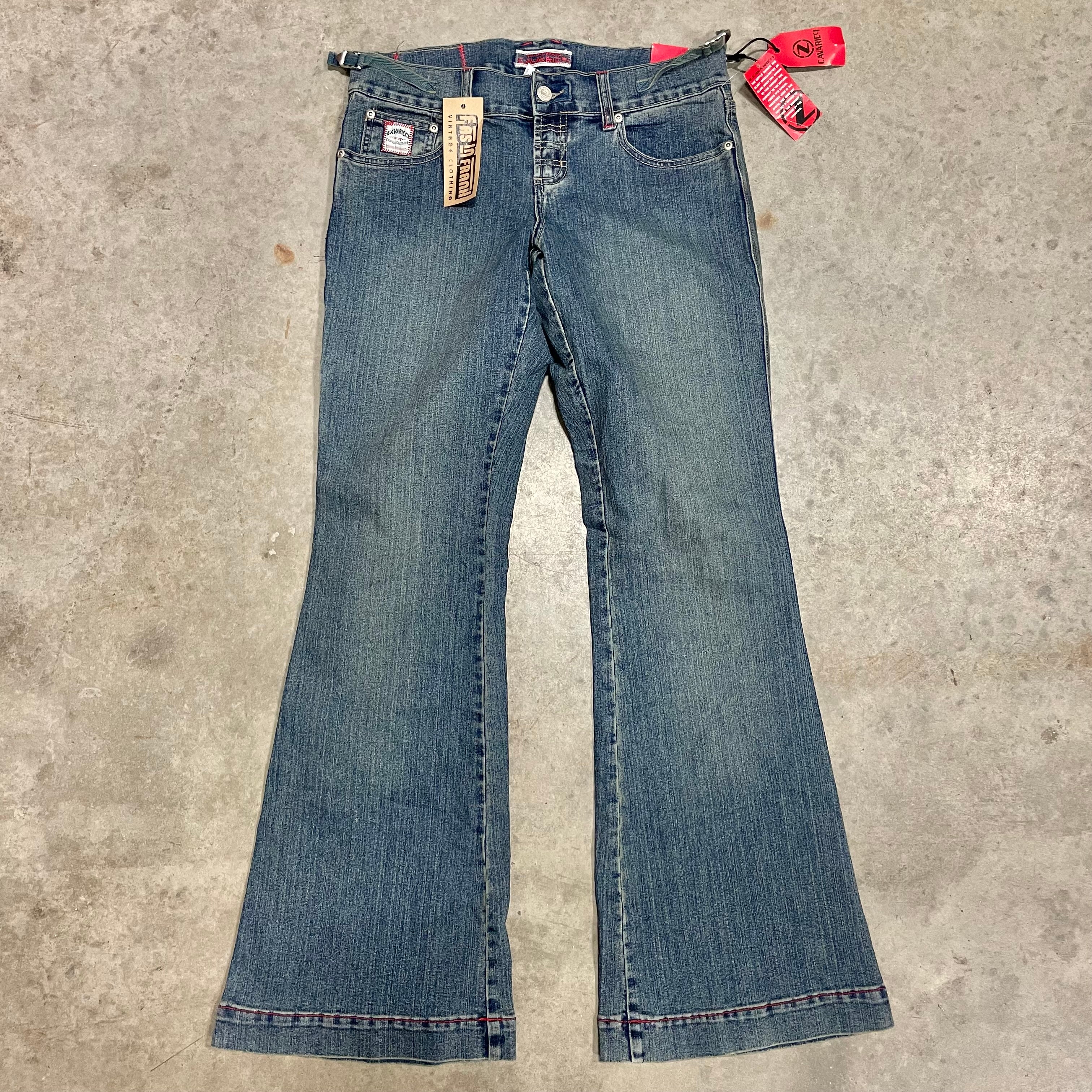 Vintage y2k Deadstock Denim Cavaricci denim size 9