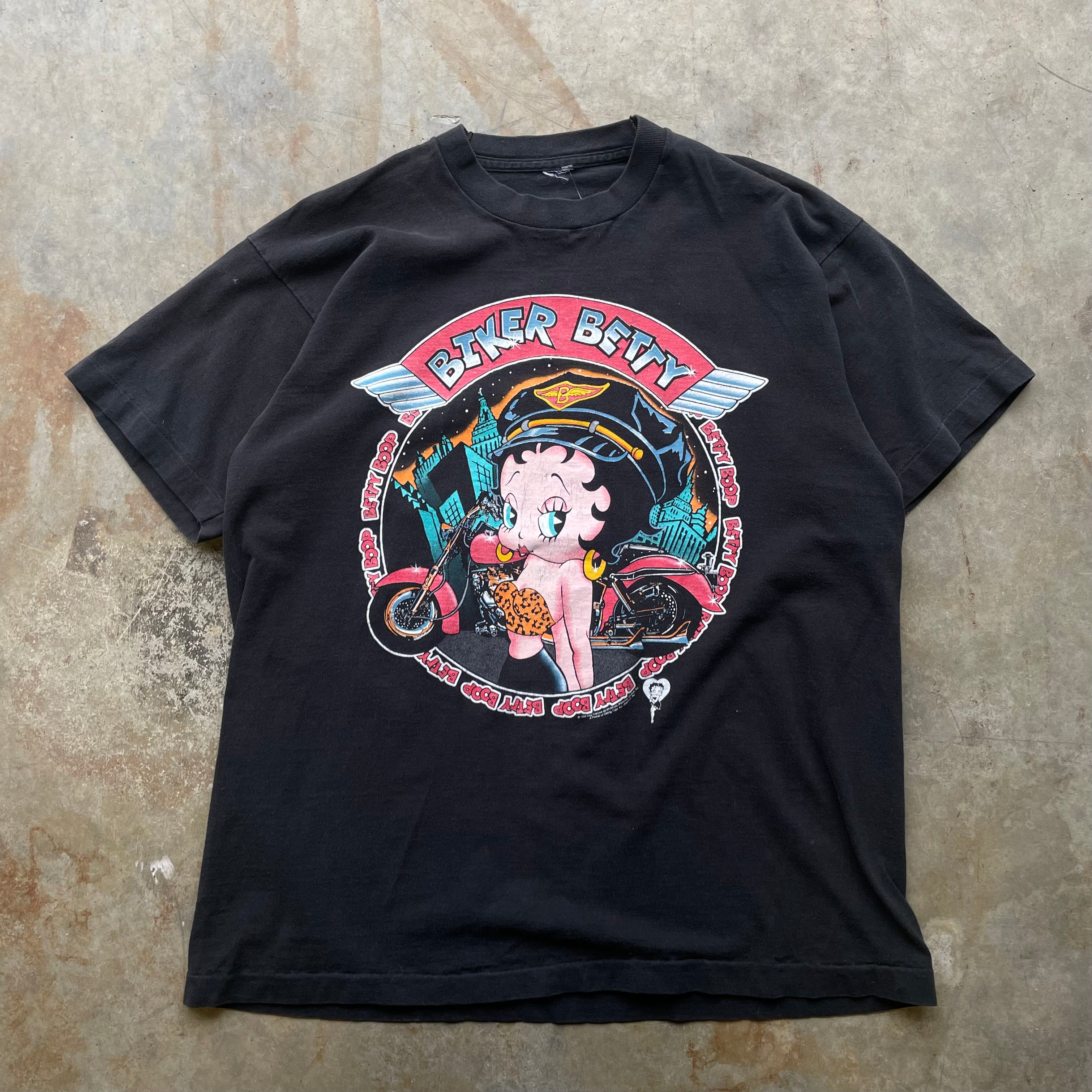 Vintage Biker Betty Boop Tshirt