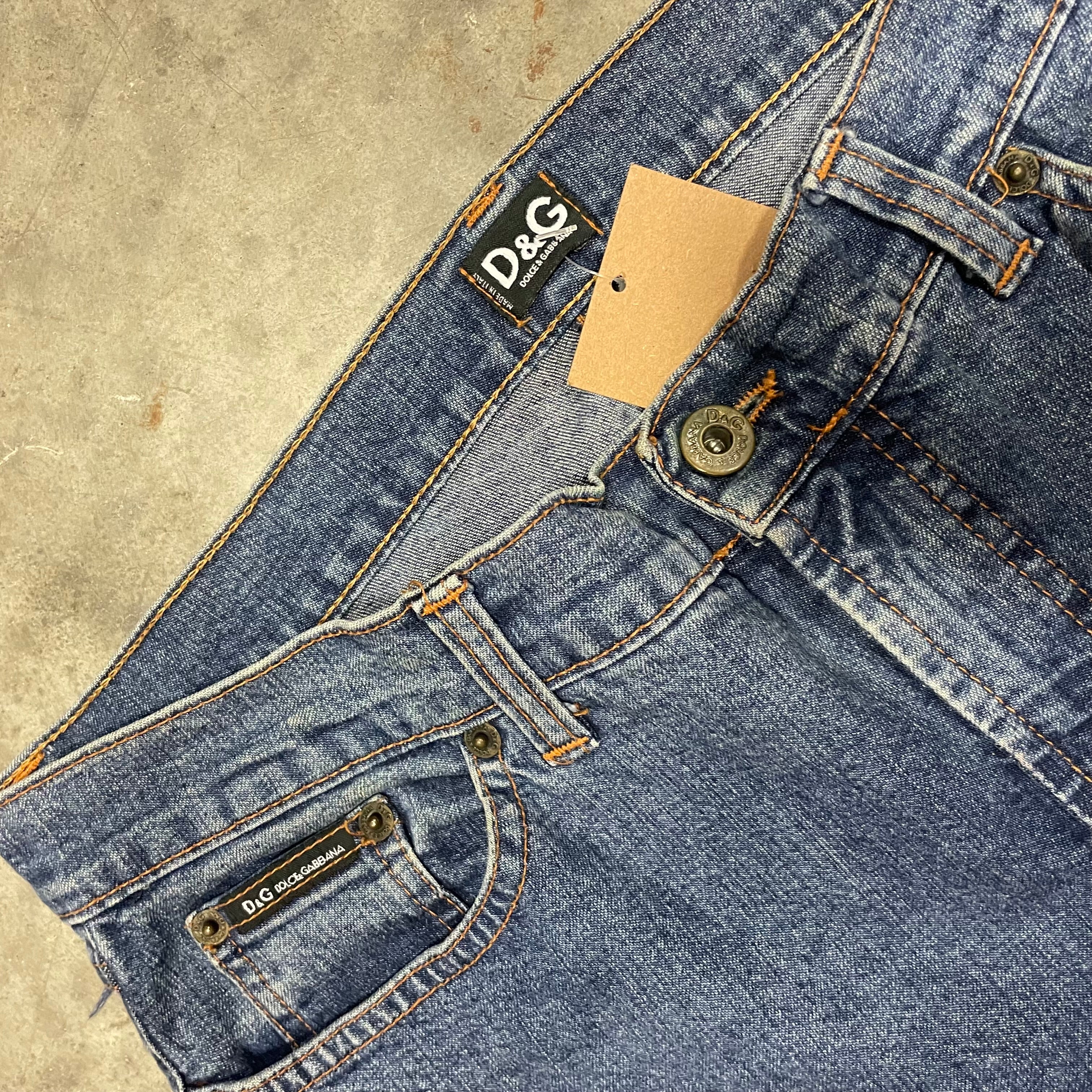 Vintage y2k Denim Jeans Dolce & Gabbana size 32