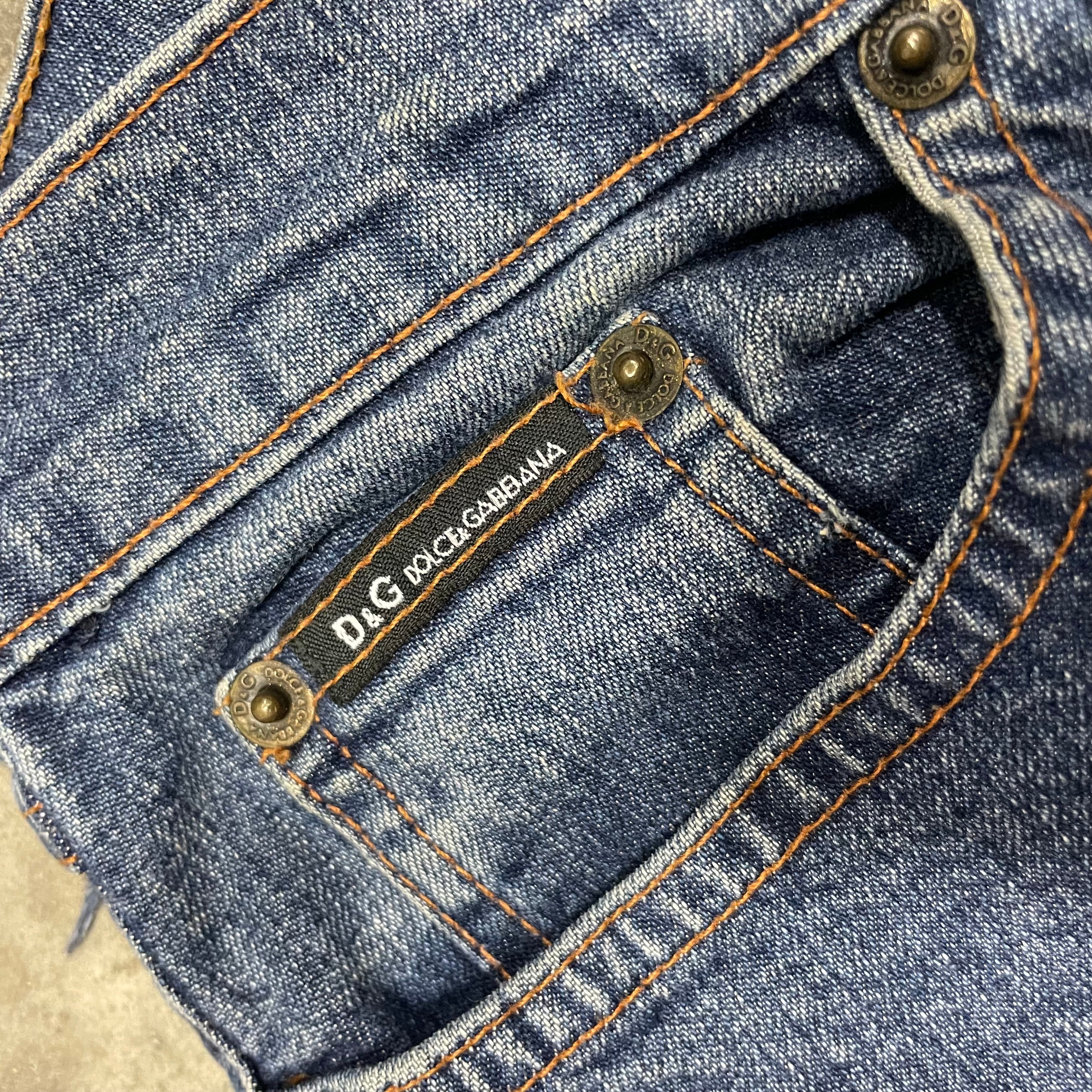 Vintage y2k Denim Jeans Dolce & Gabbana size 32