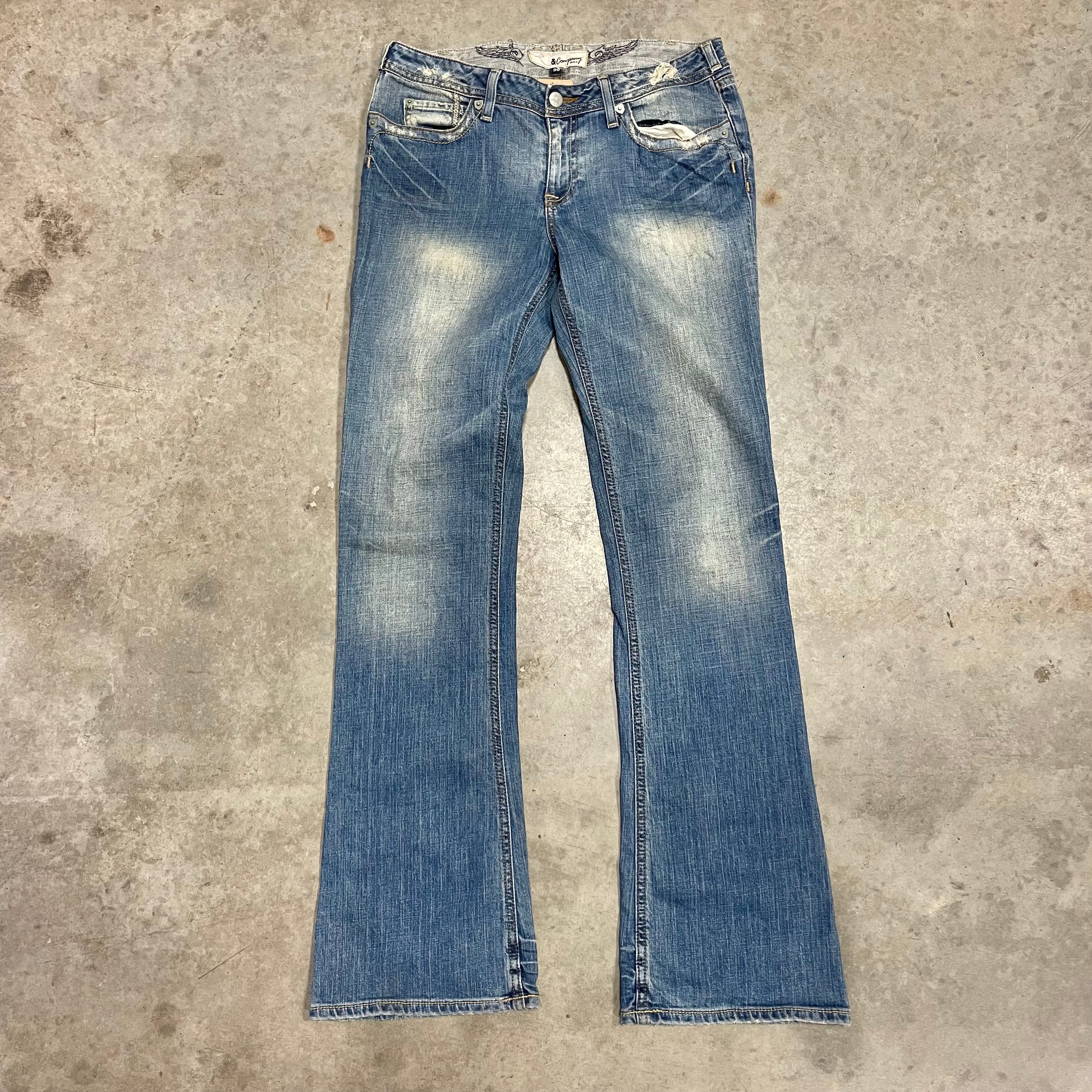 Vintage y2k Denim Jeans Unicorn size 30