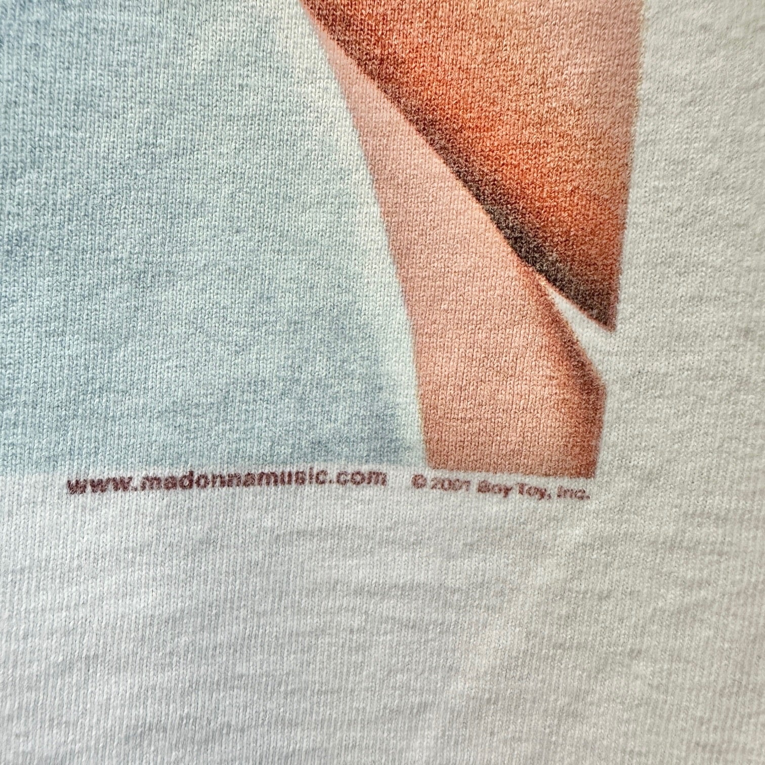 Vintage Madonna 2001 Tour Tshirt