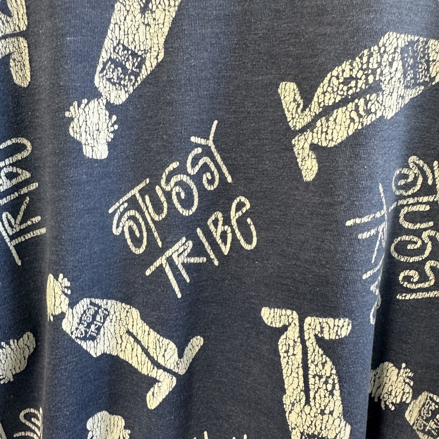 Vintage Stussy Tribe Tshirt 90s