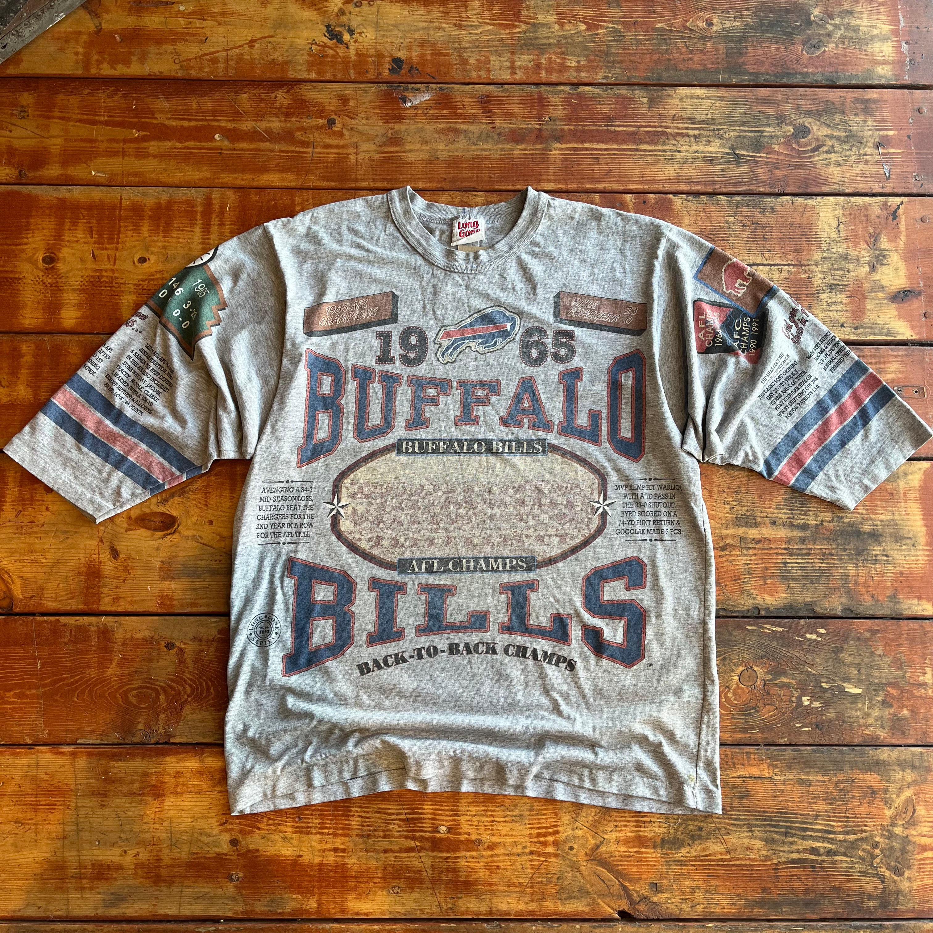 Vintage Buffalo Bills Championship T-Shirt (L)