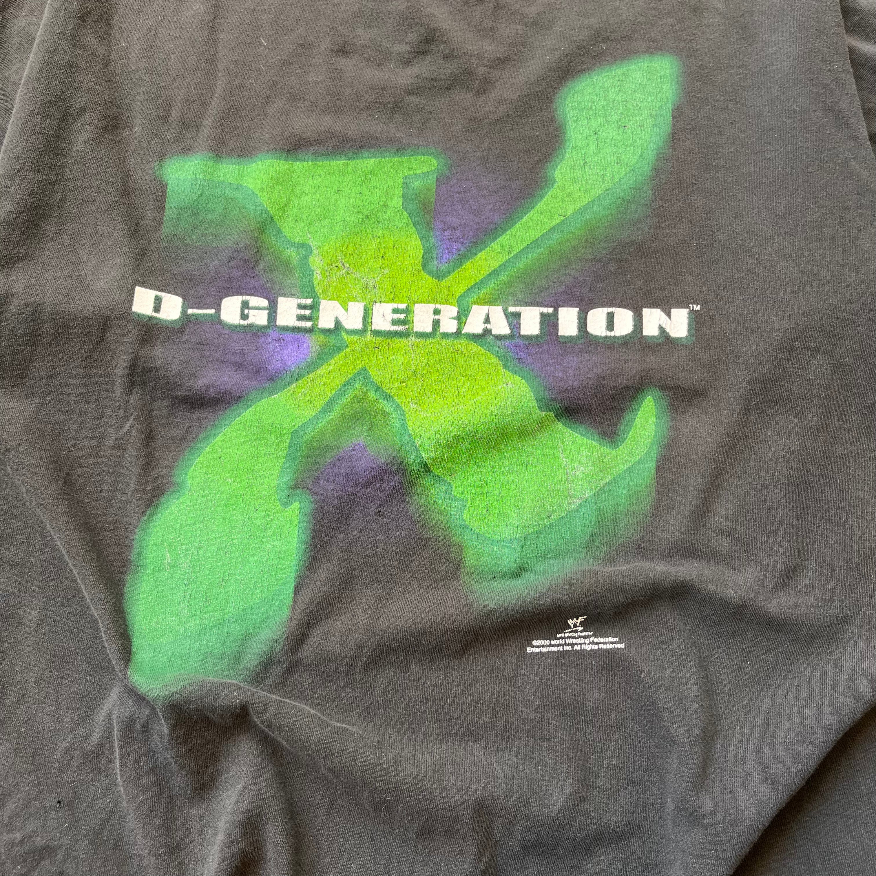 2000 D-Generation WWF T-Shirt Size L