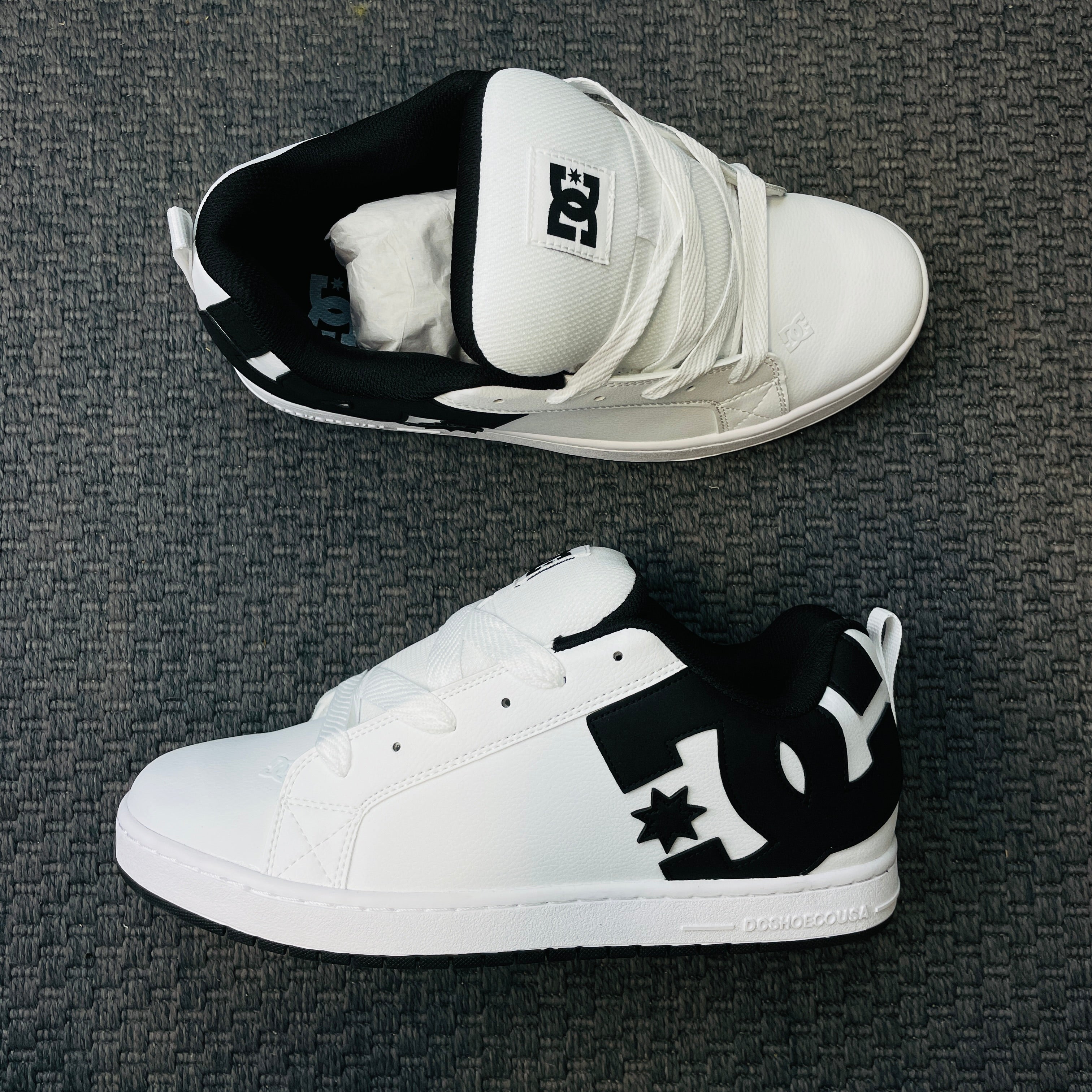 DC Court Graffik Style Skate Shoes