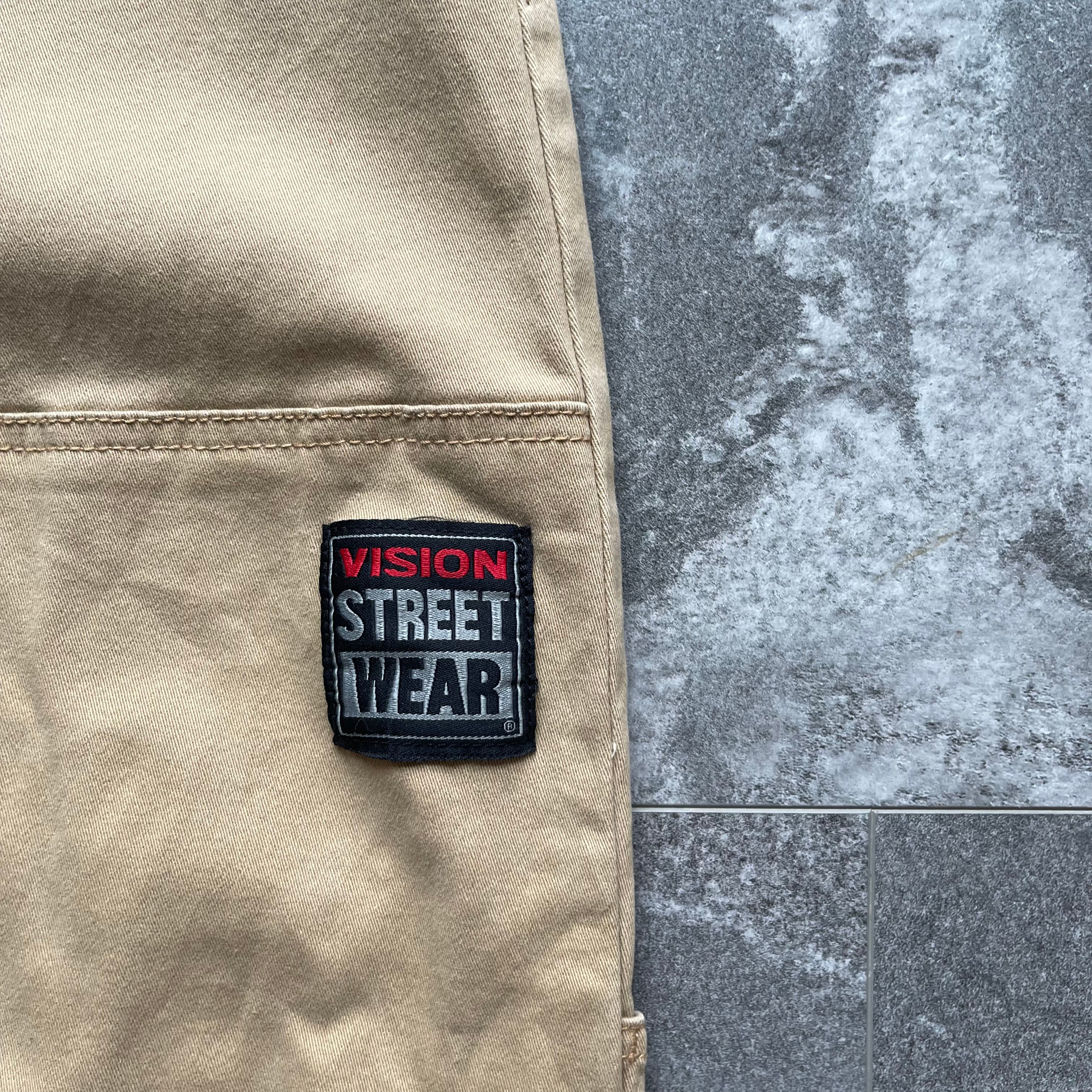 Vintage Vision Street Wear Cargo Pants - Size 34x29