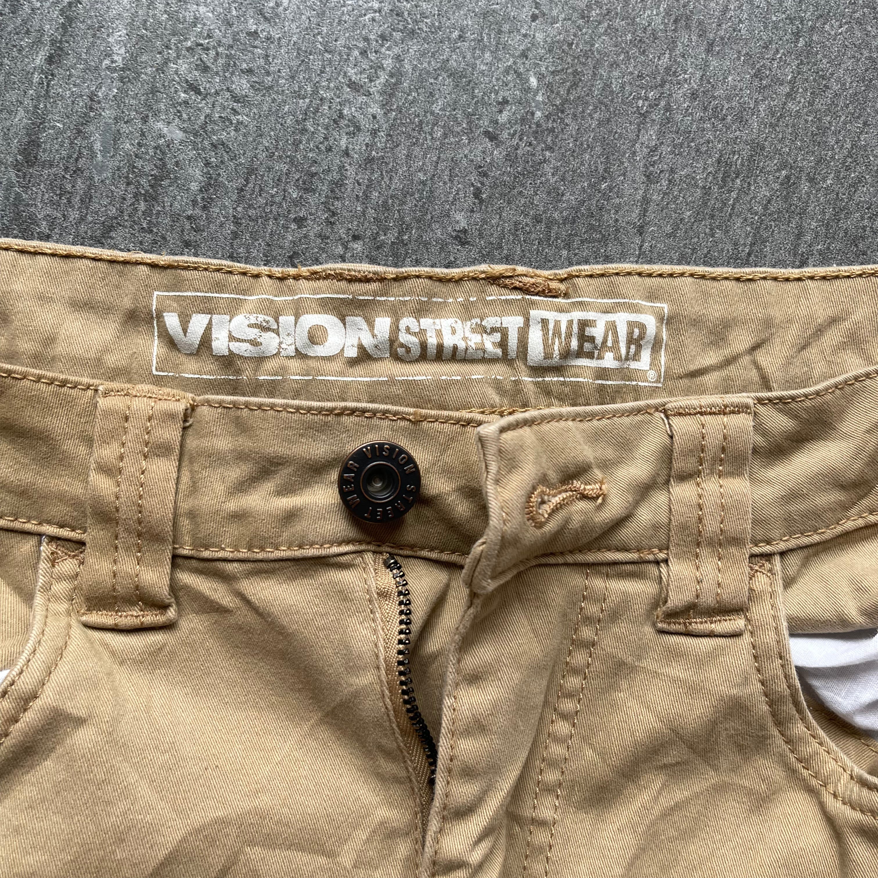 Vintage Vision Street Wear Cargo Pants - Size 34x29