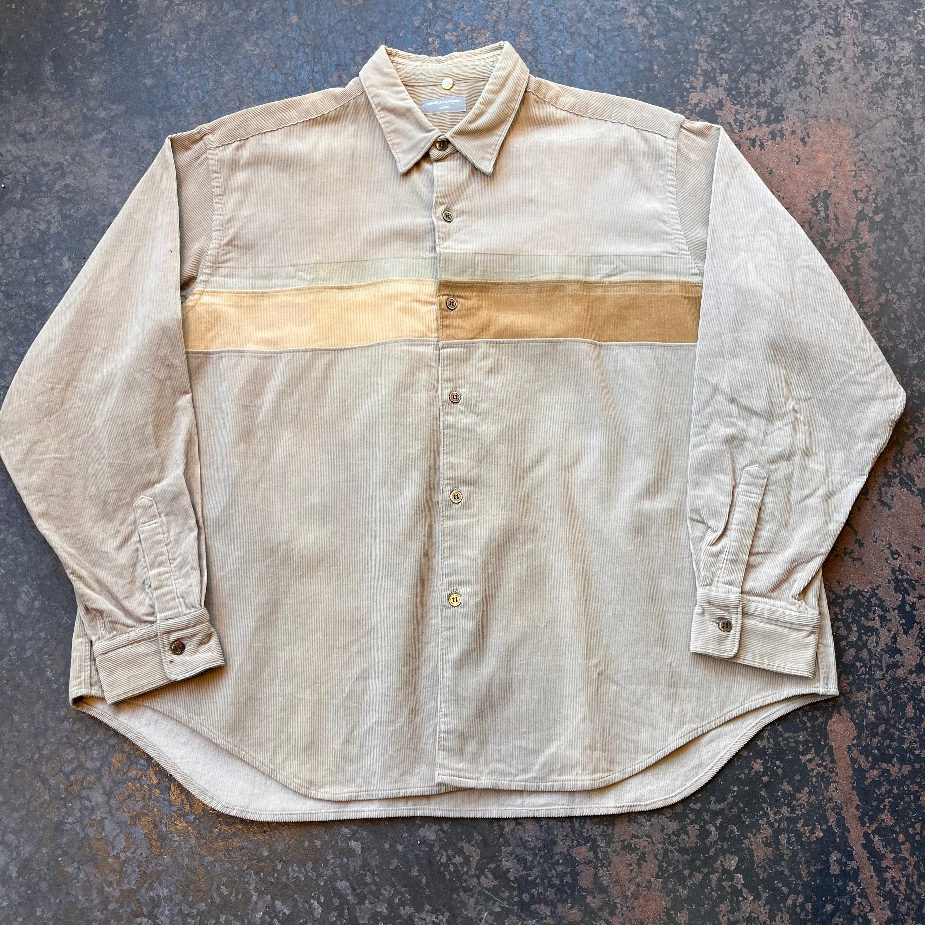 Corduroy Comme des Garcons Homme Button Up Shirt (M/L)