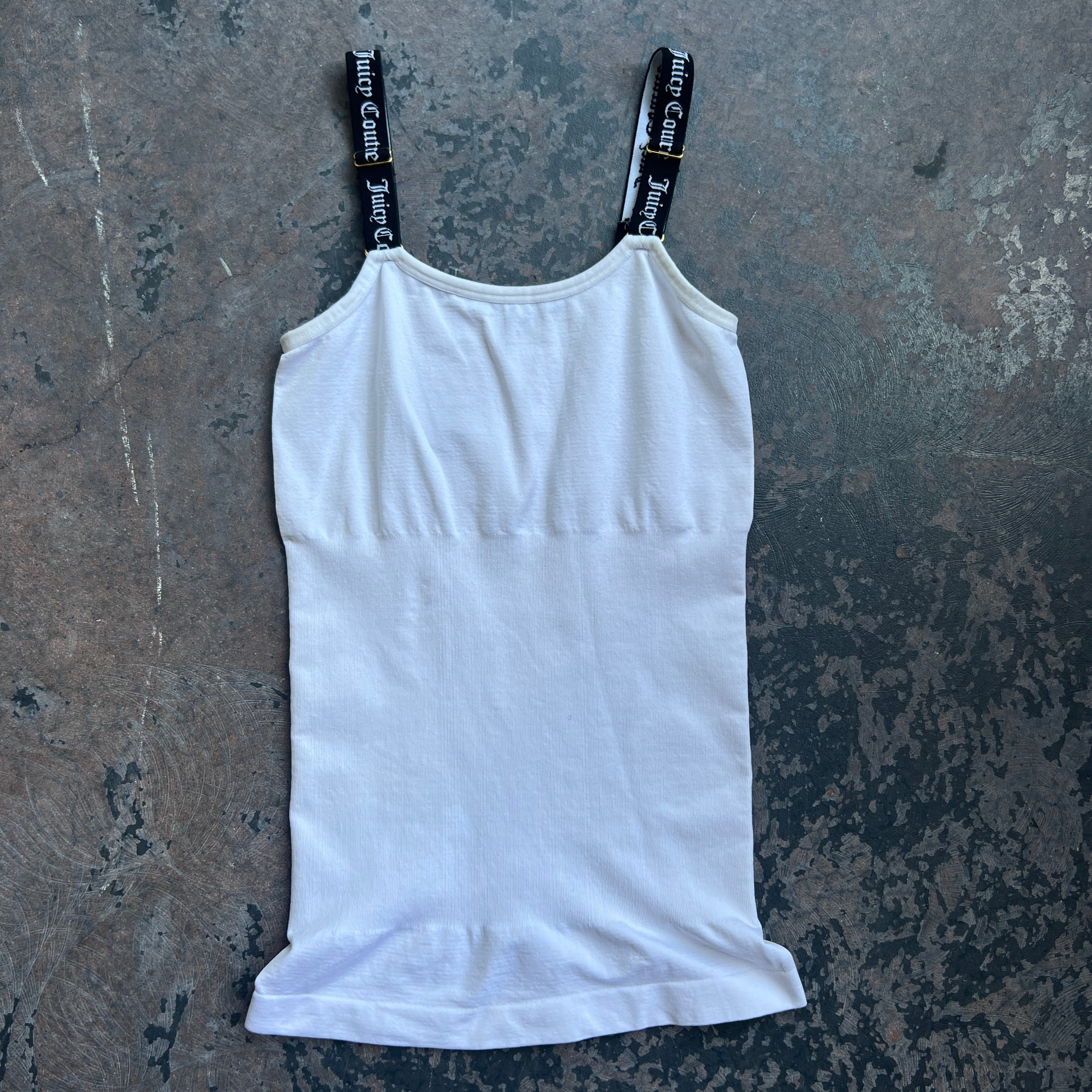 Juicy Couture White Tank Top Size M