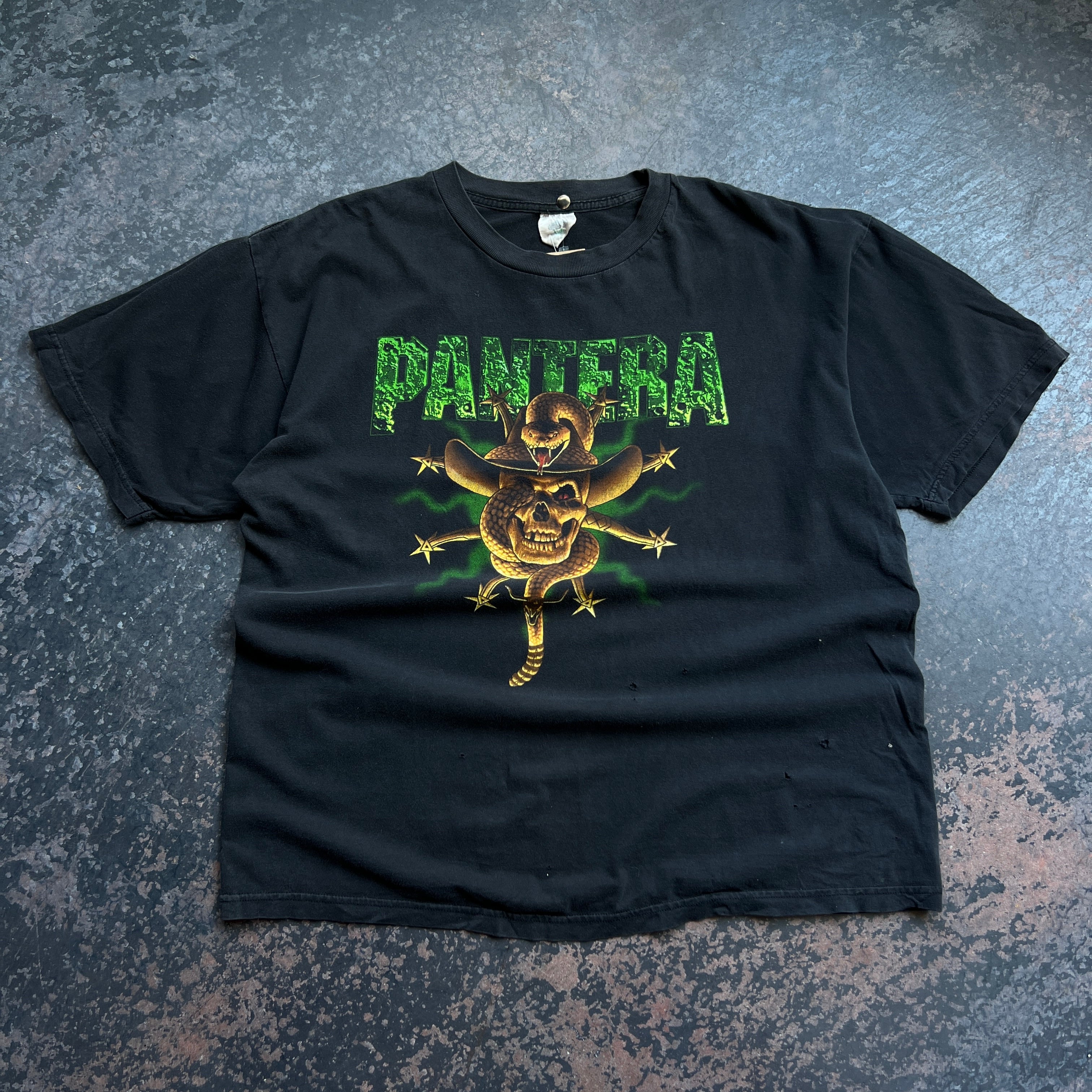 Pantera Skull & Snake T-Shirt Size XL