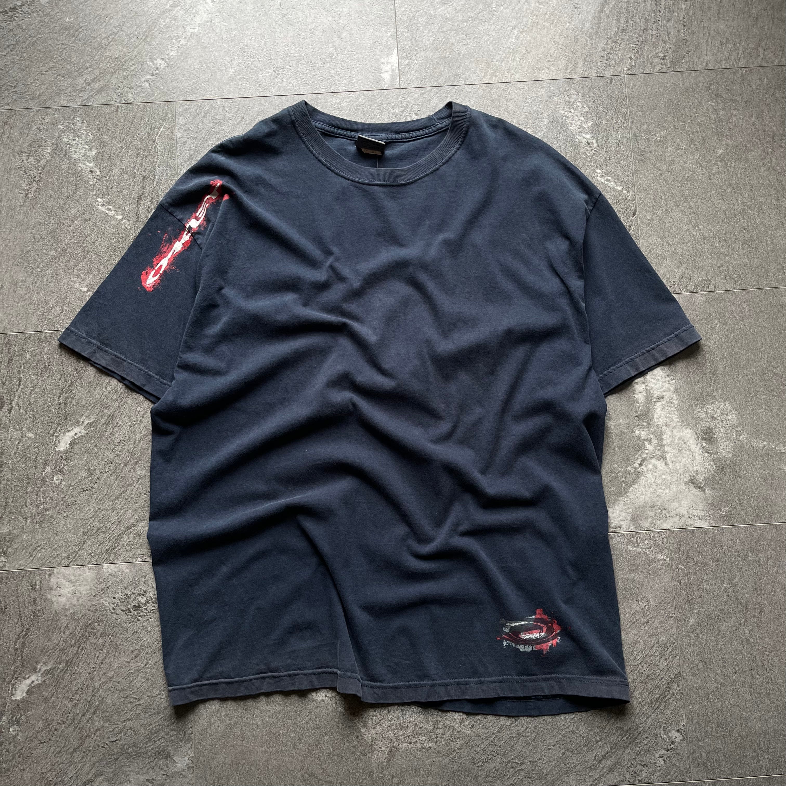 Vintage Oakley T-shirt (navy blue) size-XXL