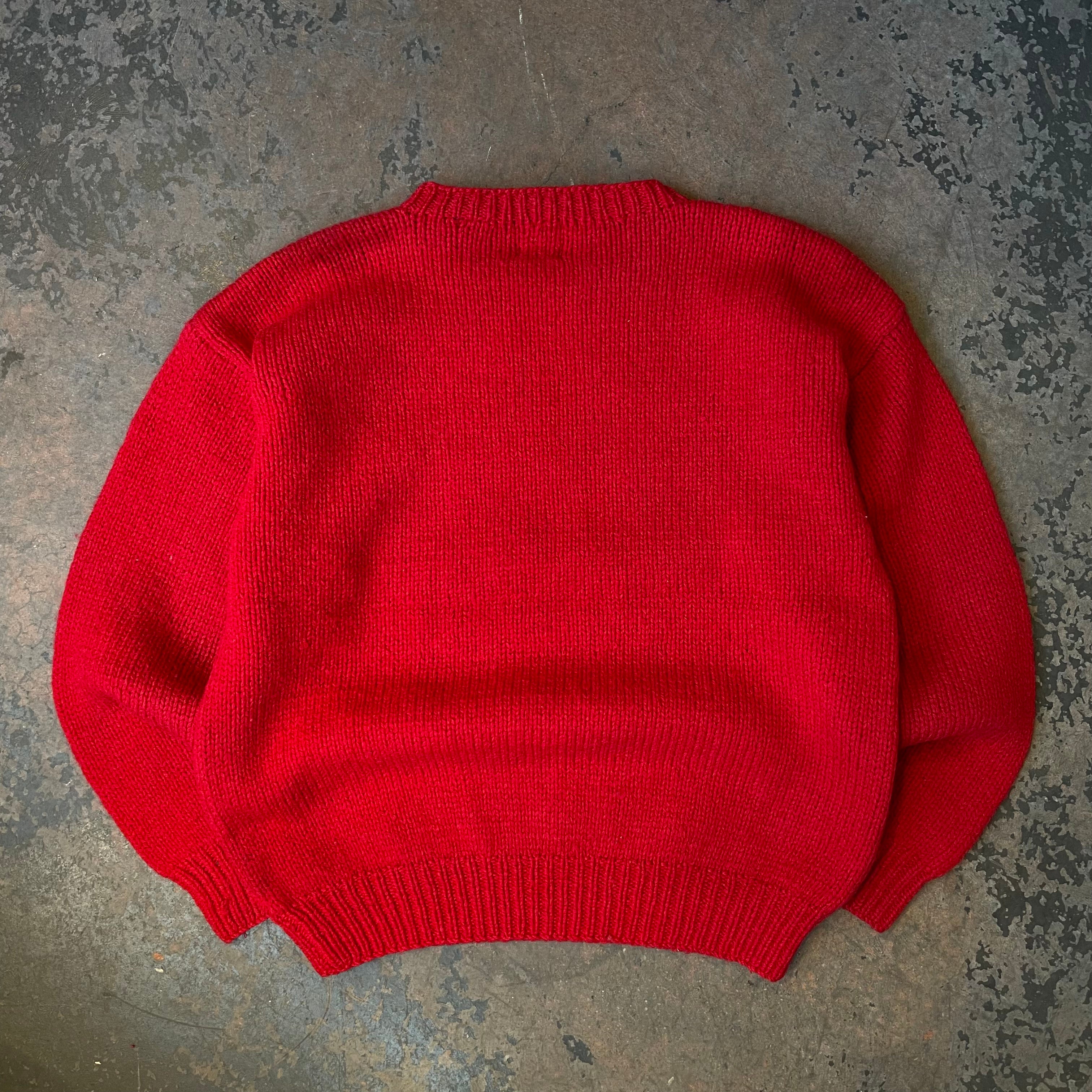 Vintage GAP Red Knit Sweater (Small)