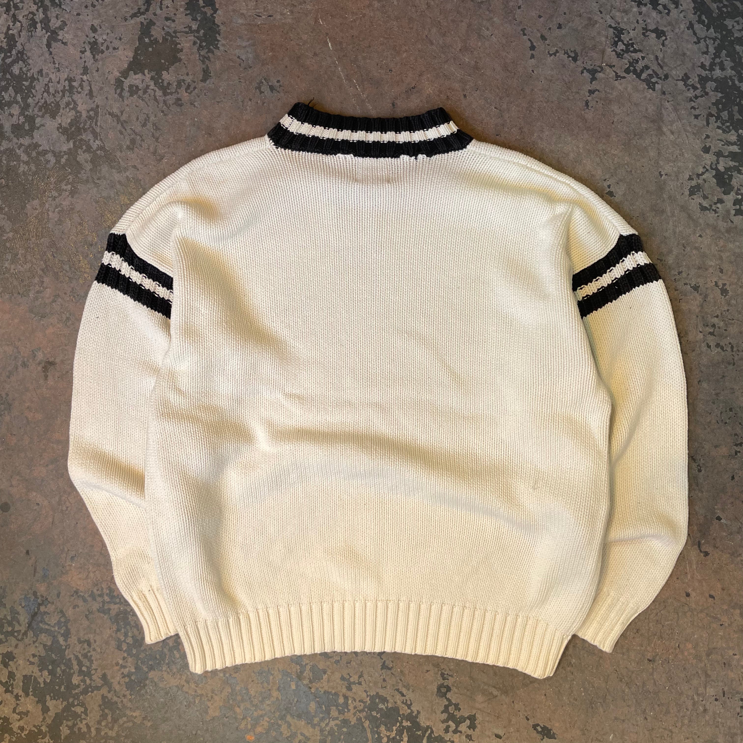 Vintage GAP White Knit Sweater (Large)