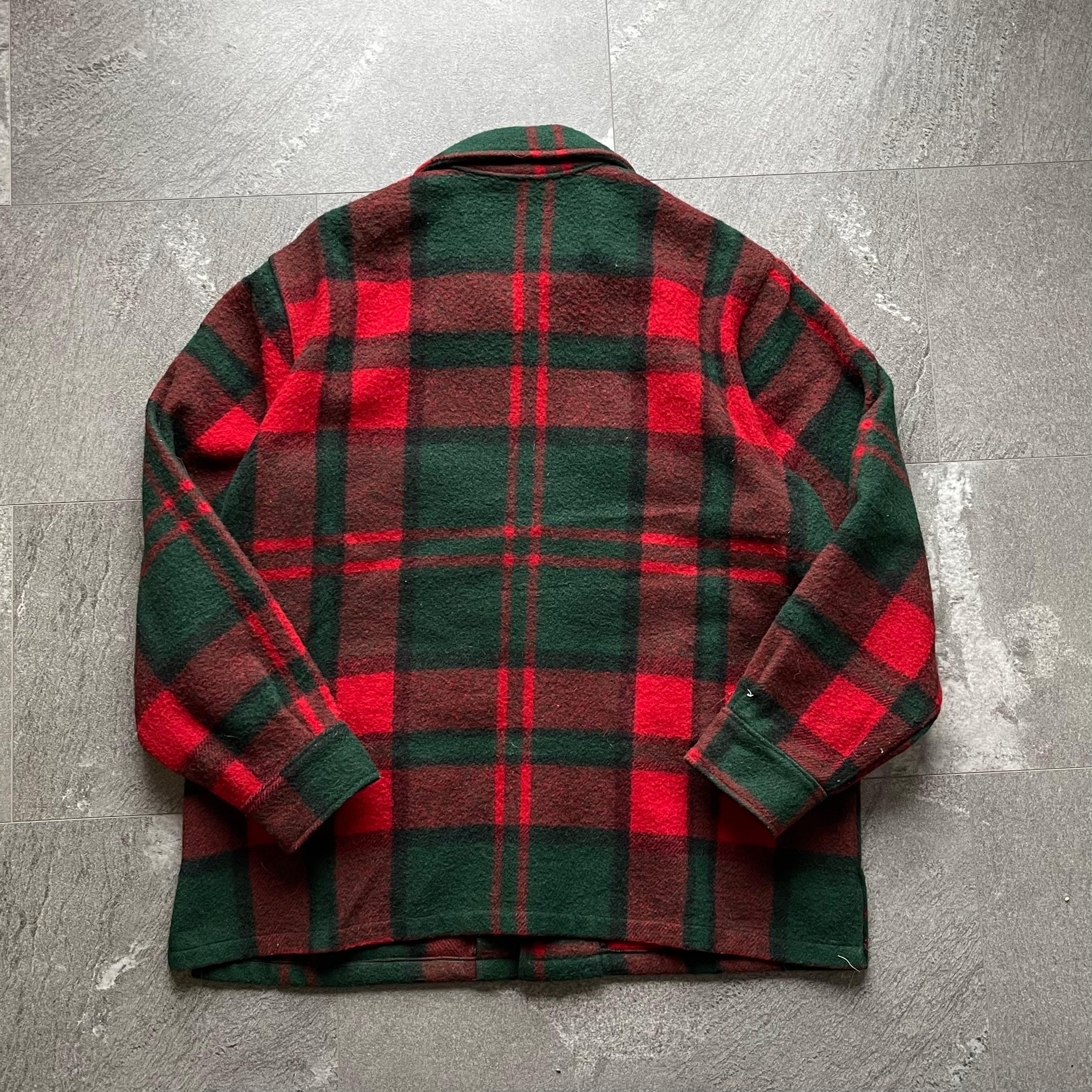 Vintage L.L Beau Flannel Shirt Jacket Size-L