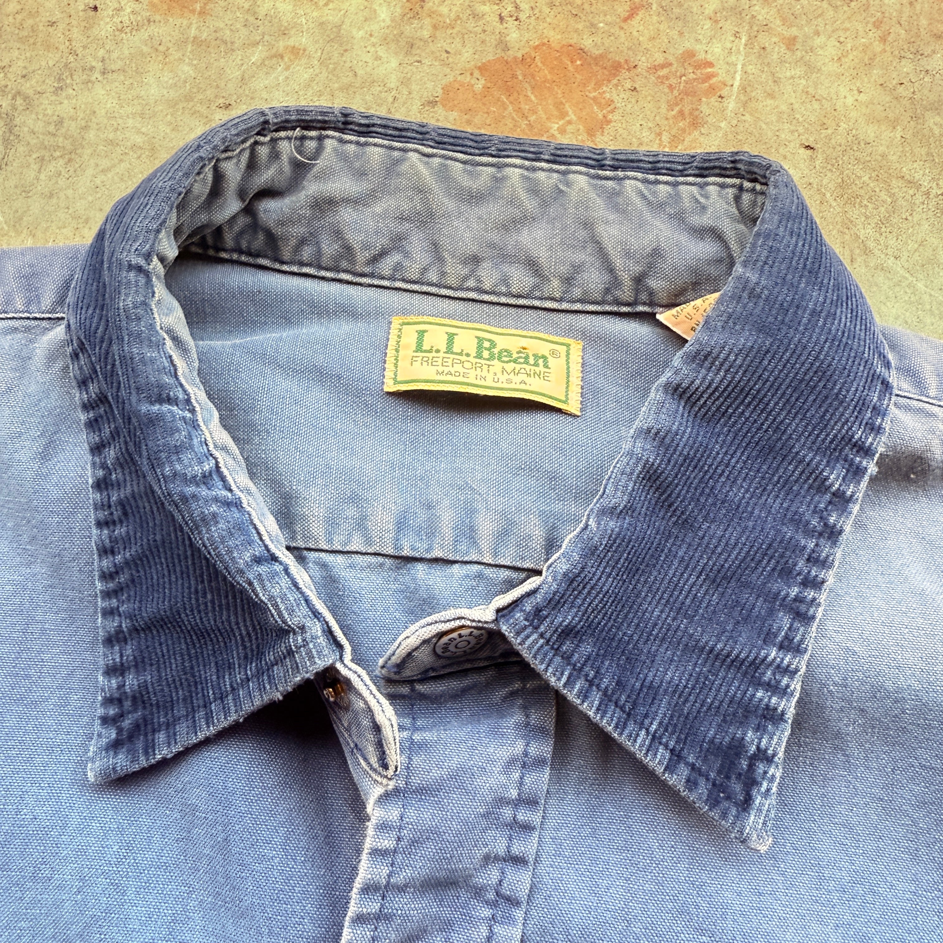 Vintage 80s LL Bean Canvas Shirt size xl