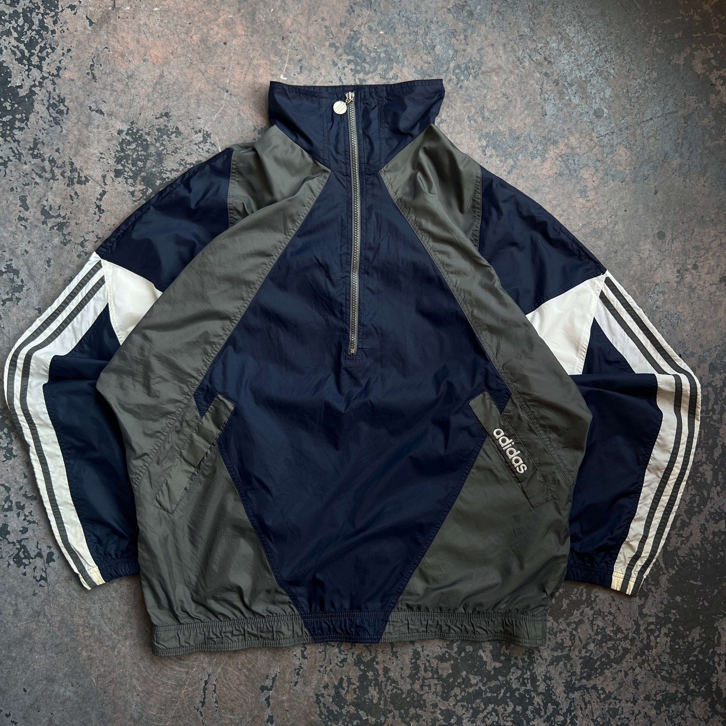 Adidas Windbreaker (Navy) Size XL jacket ADIDAS 