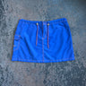 Blue Mini Cargo Skirt Mini Skirt FAIF.CA 