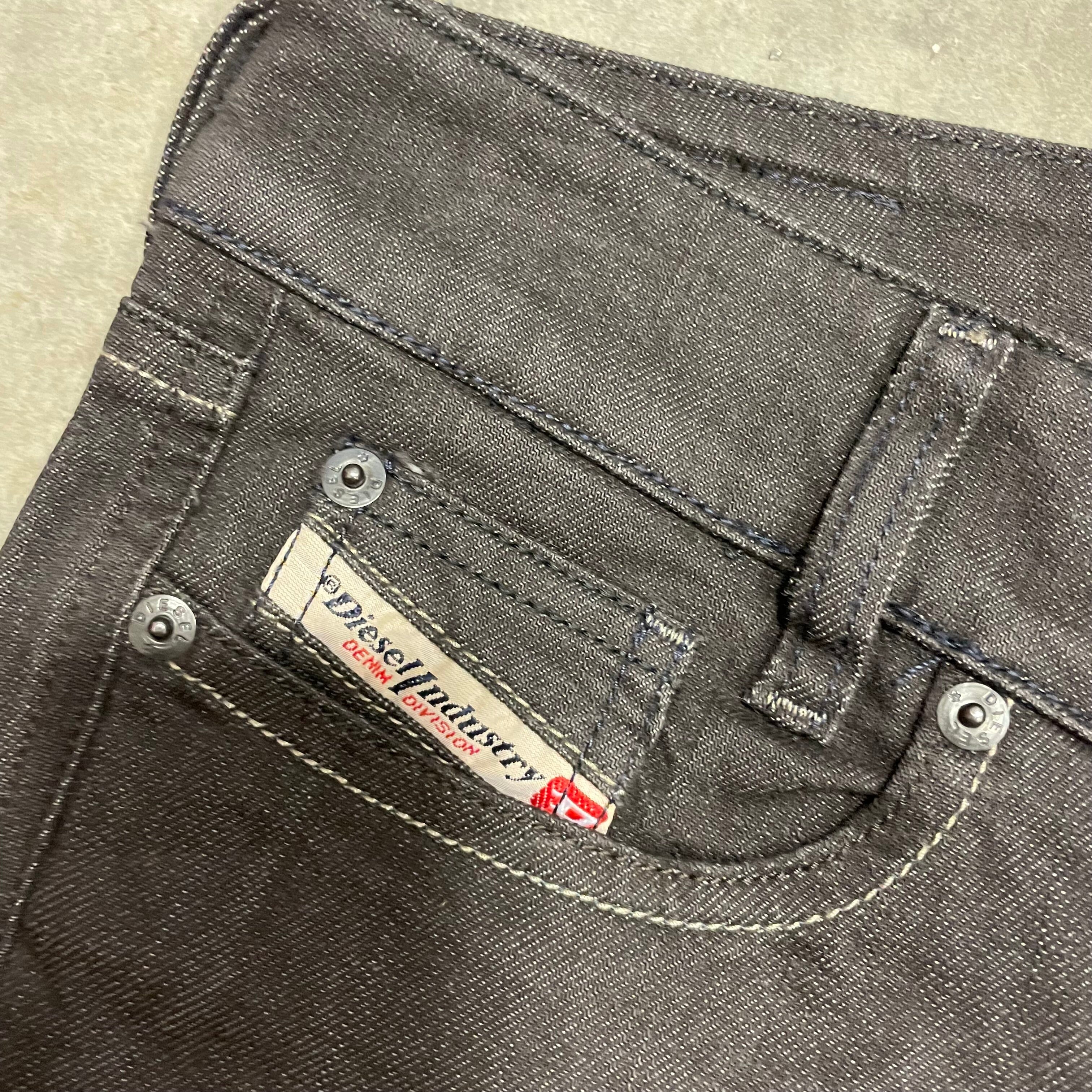 Deadstock y2k Diesel Jeans size 27 Flare Pants DIESEL 