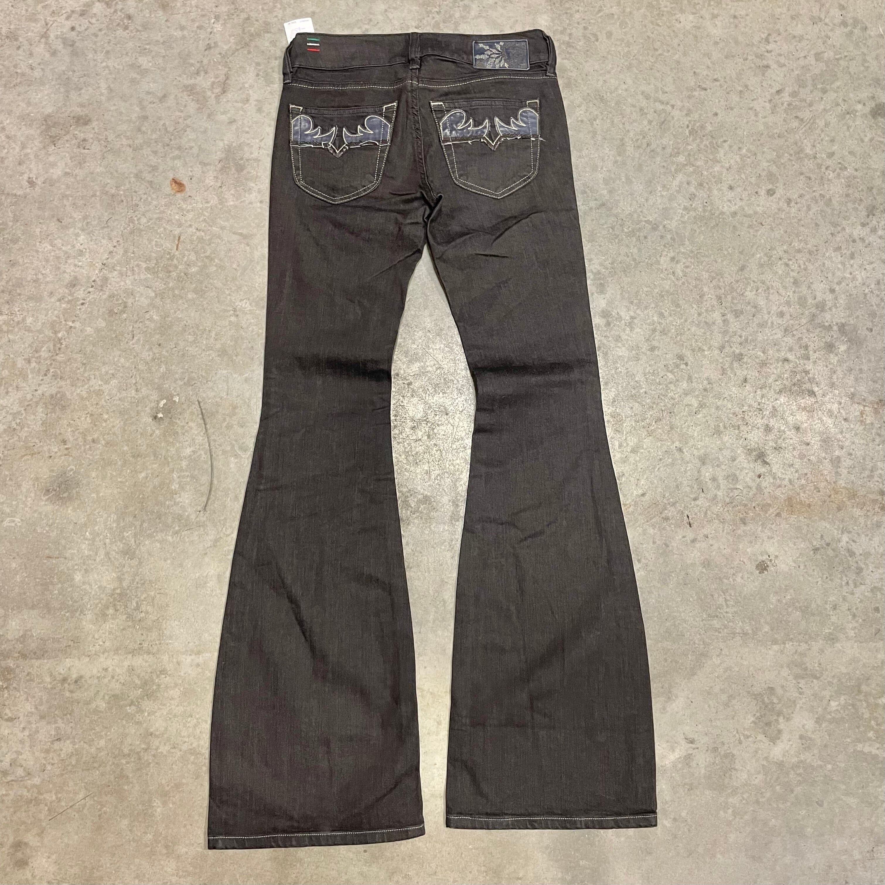 Deadstock y2k Diesel Jeans size 27 Flare Pants DIESEL 