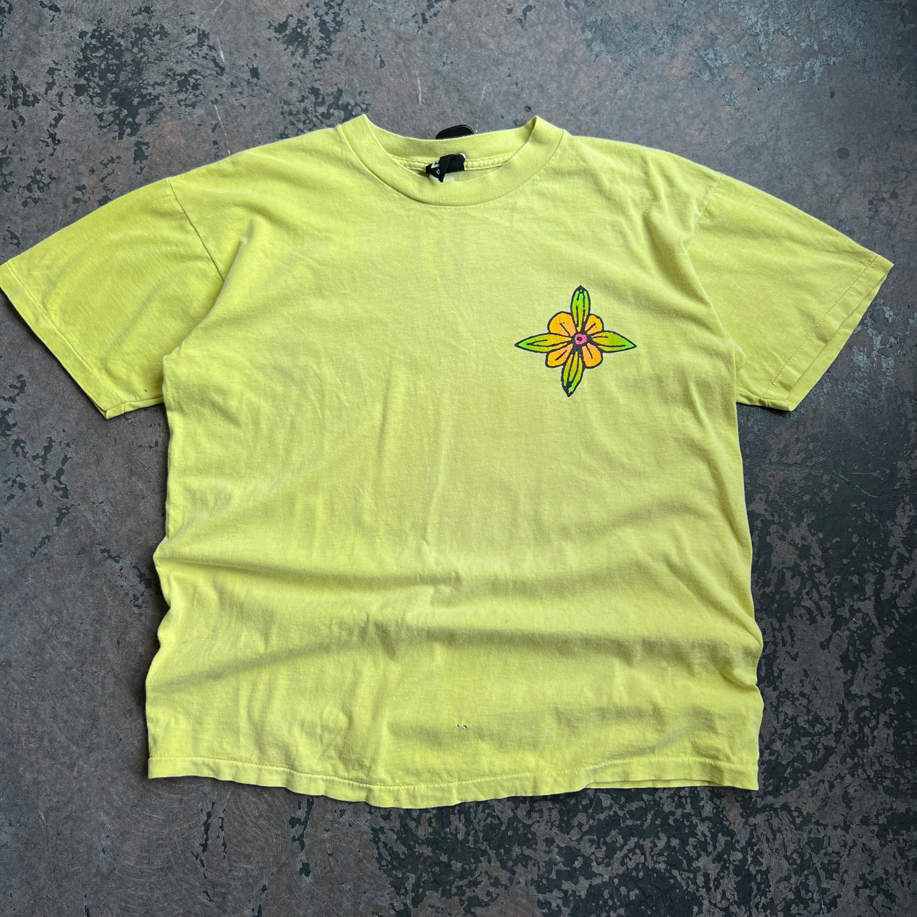 Gotcha Flower T-Shirt Size M t-shirt OTHER 