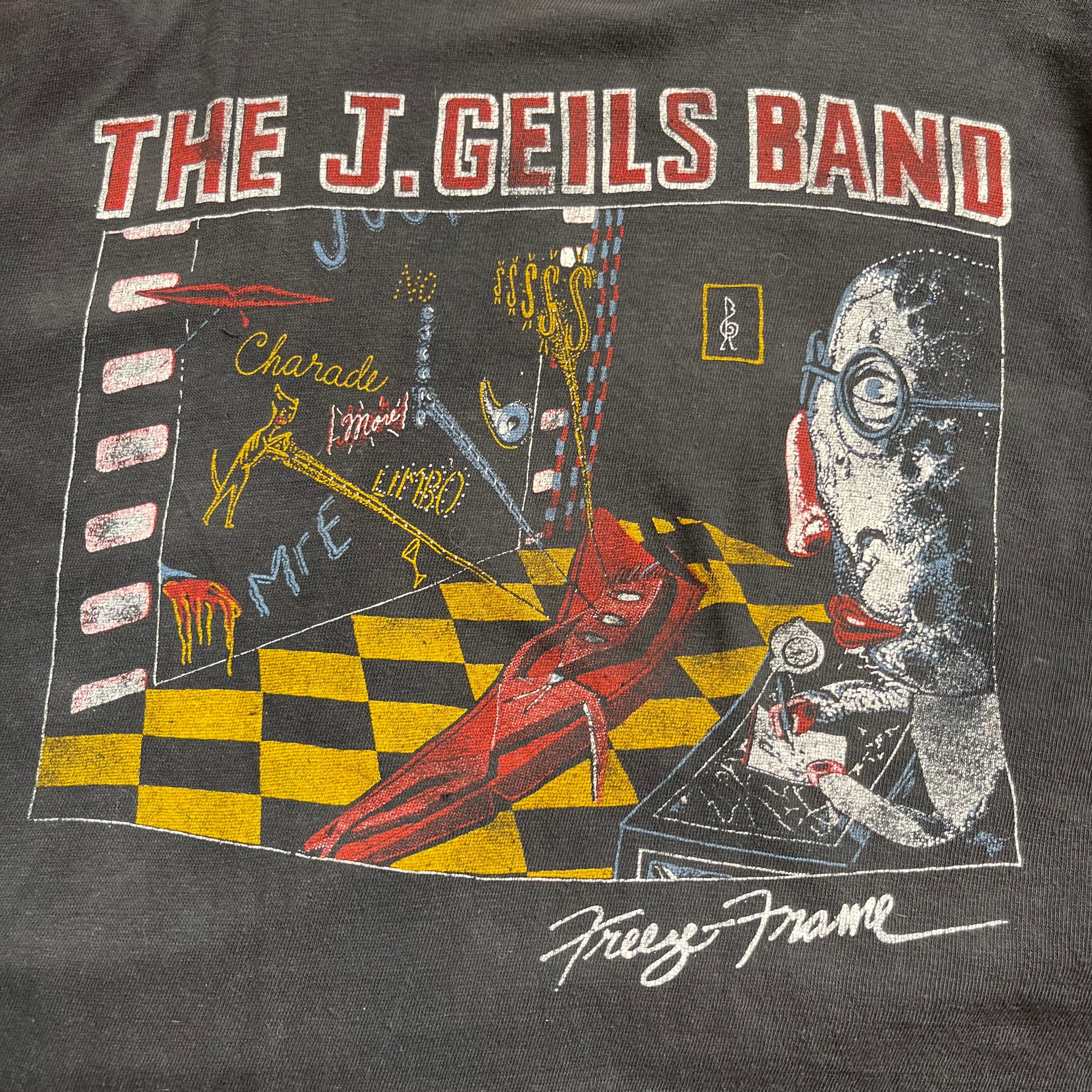 J. Geils Band Baseball Tee Size XL t-shirt FAIF.CA 