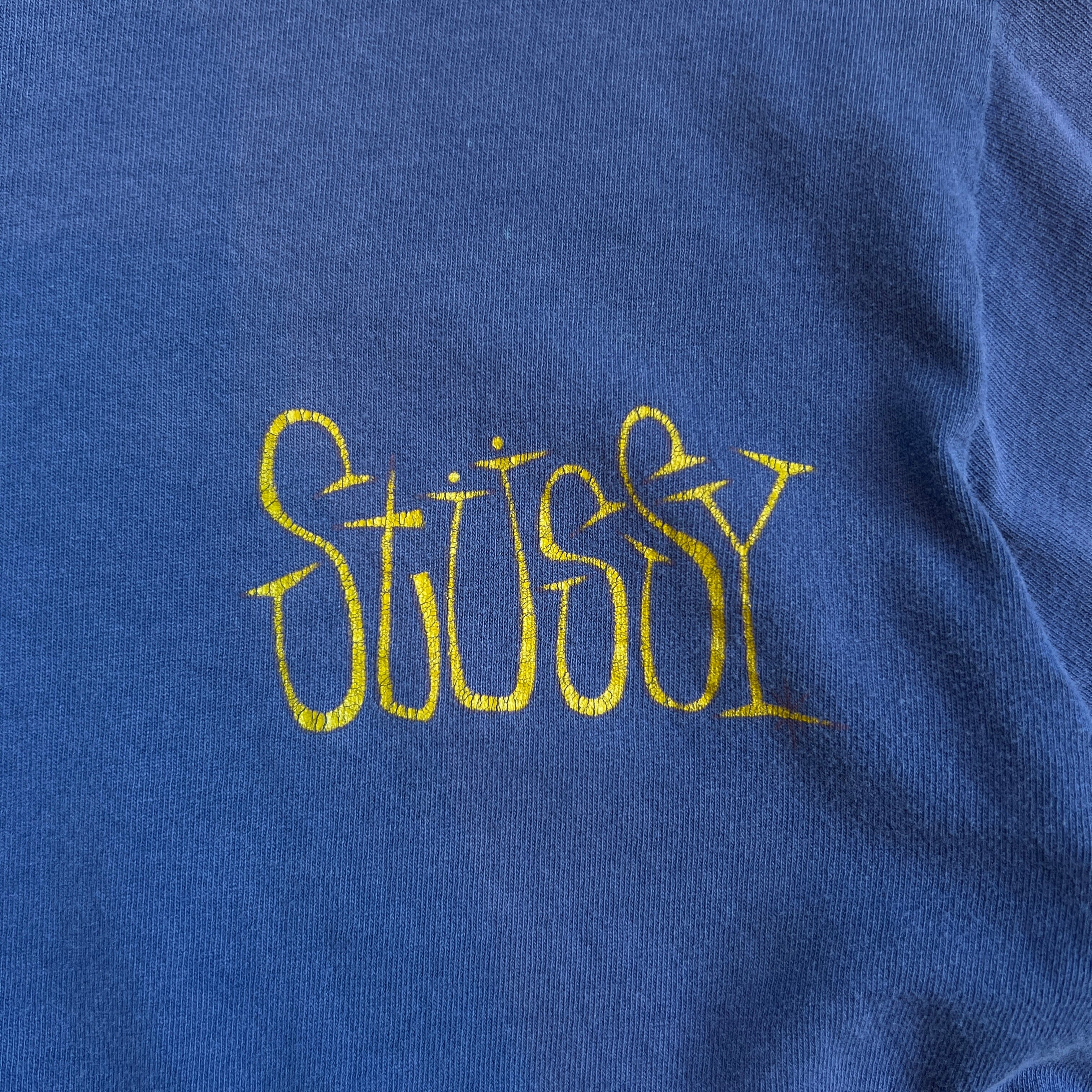Stussy T-Shirt Blue M T-Shirt Stussy 