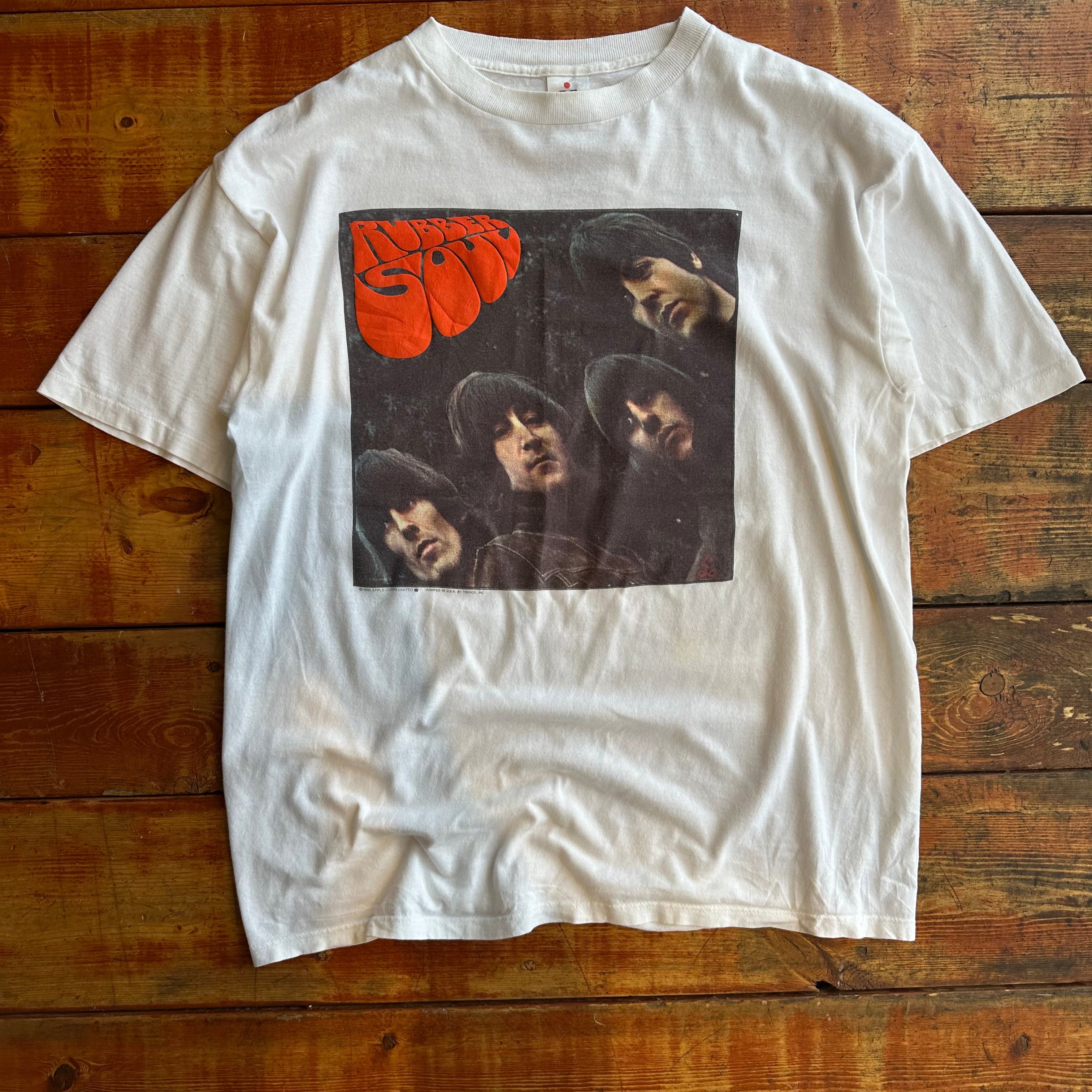 Vintage 1990 Beatles Rubber Soul T-Shirt Size XL t-shirt OTHER 