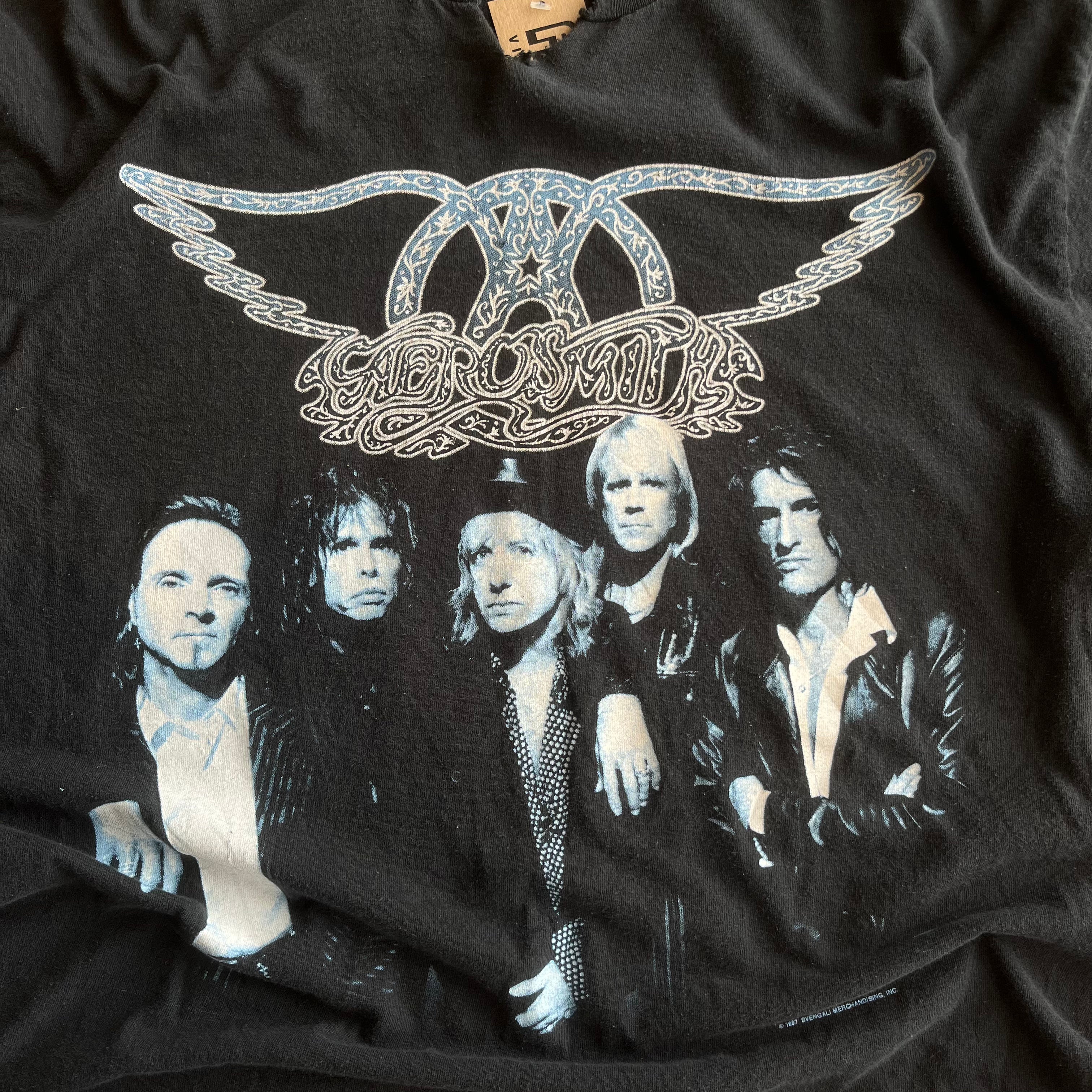 Vintage Aerosmith 1997 Merch Tee M/L t-shirt OTHER 