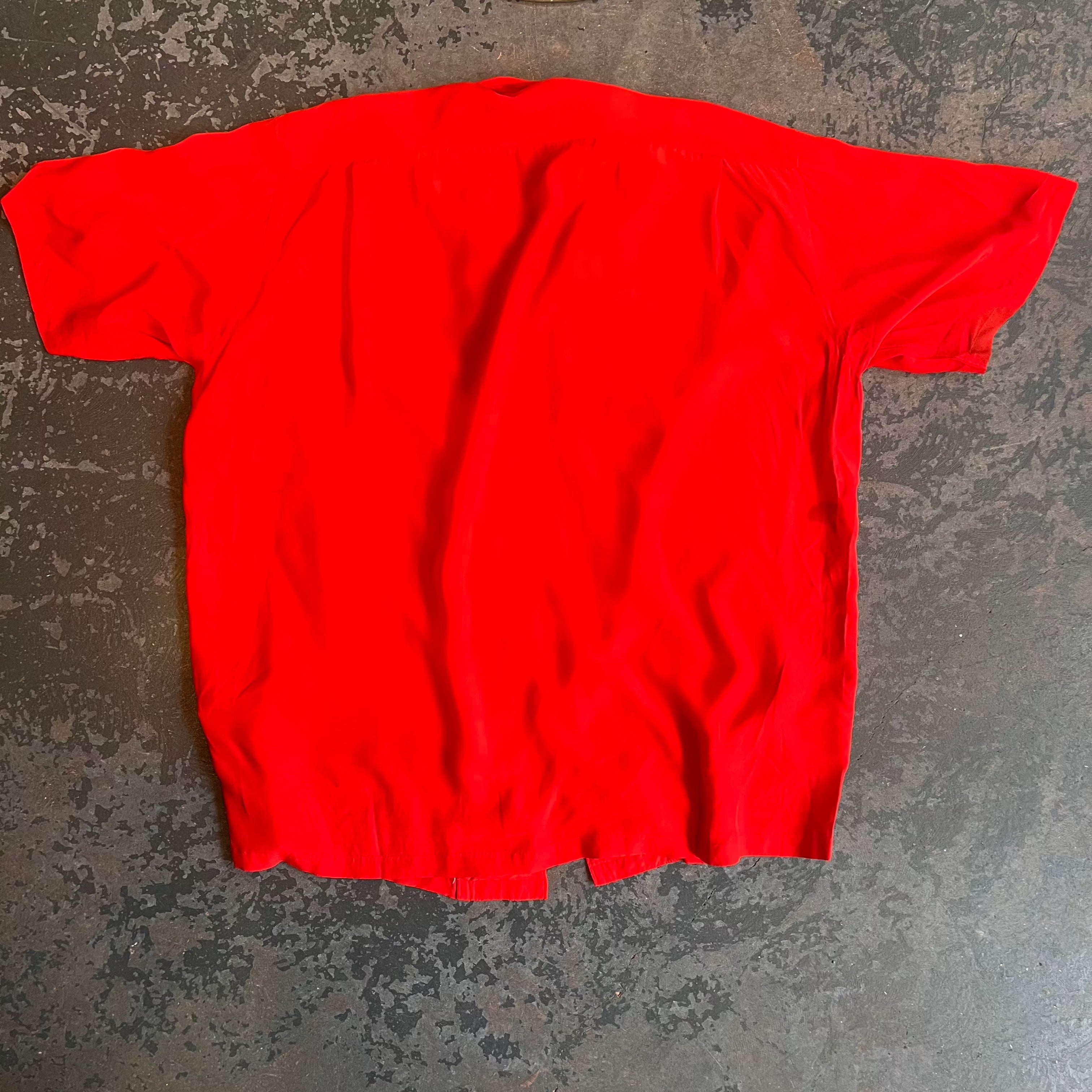 Vintage Comme des Garcons Homme Red Button Up Shirt (L/XL) t-shirt OTHER 