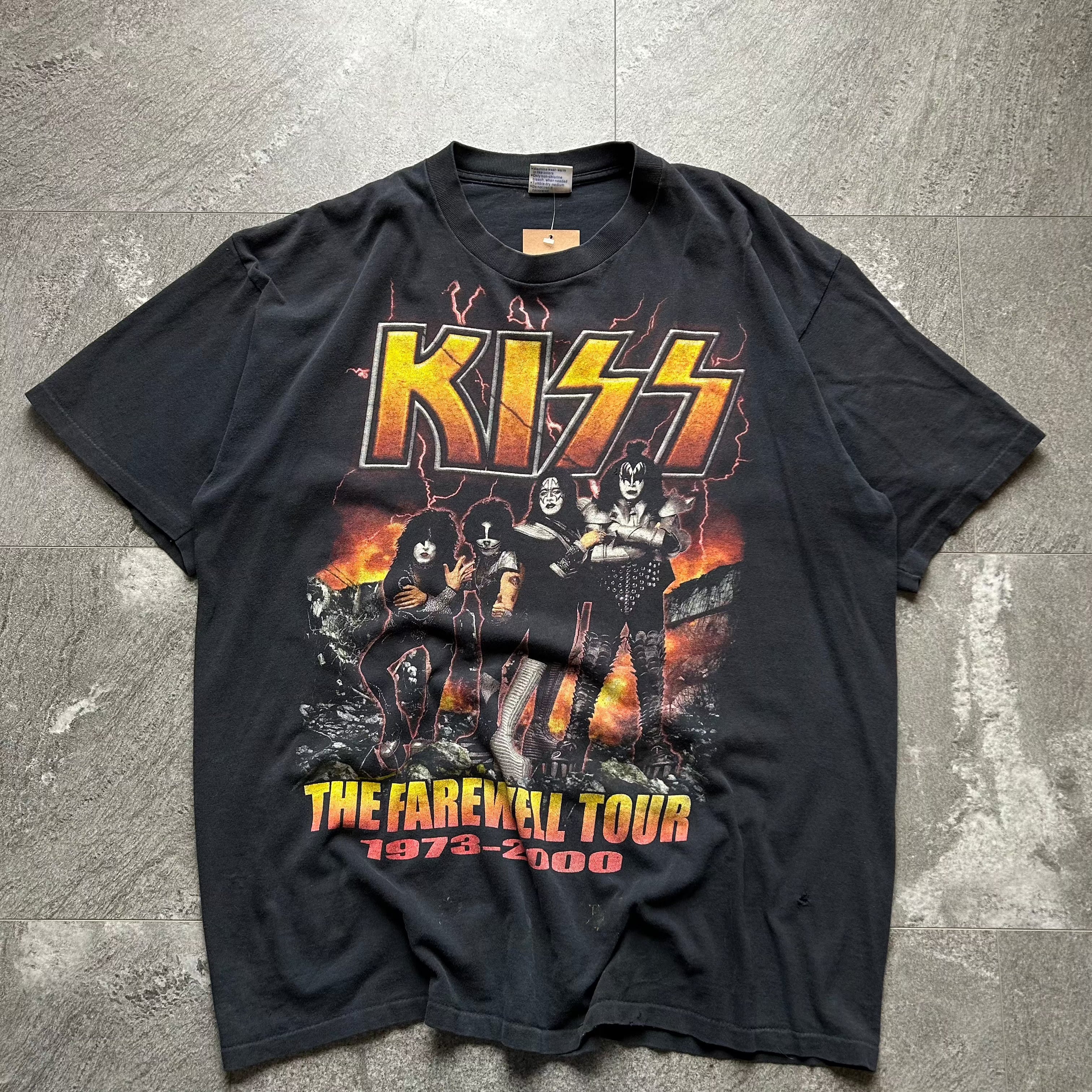 Vintage Kiss The Farewell Tour size-XL t-shirt OTHER 