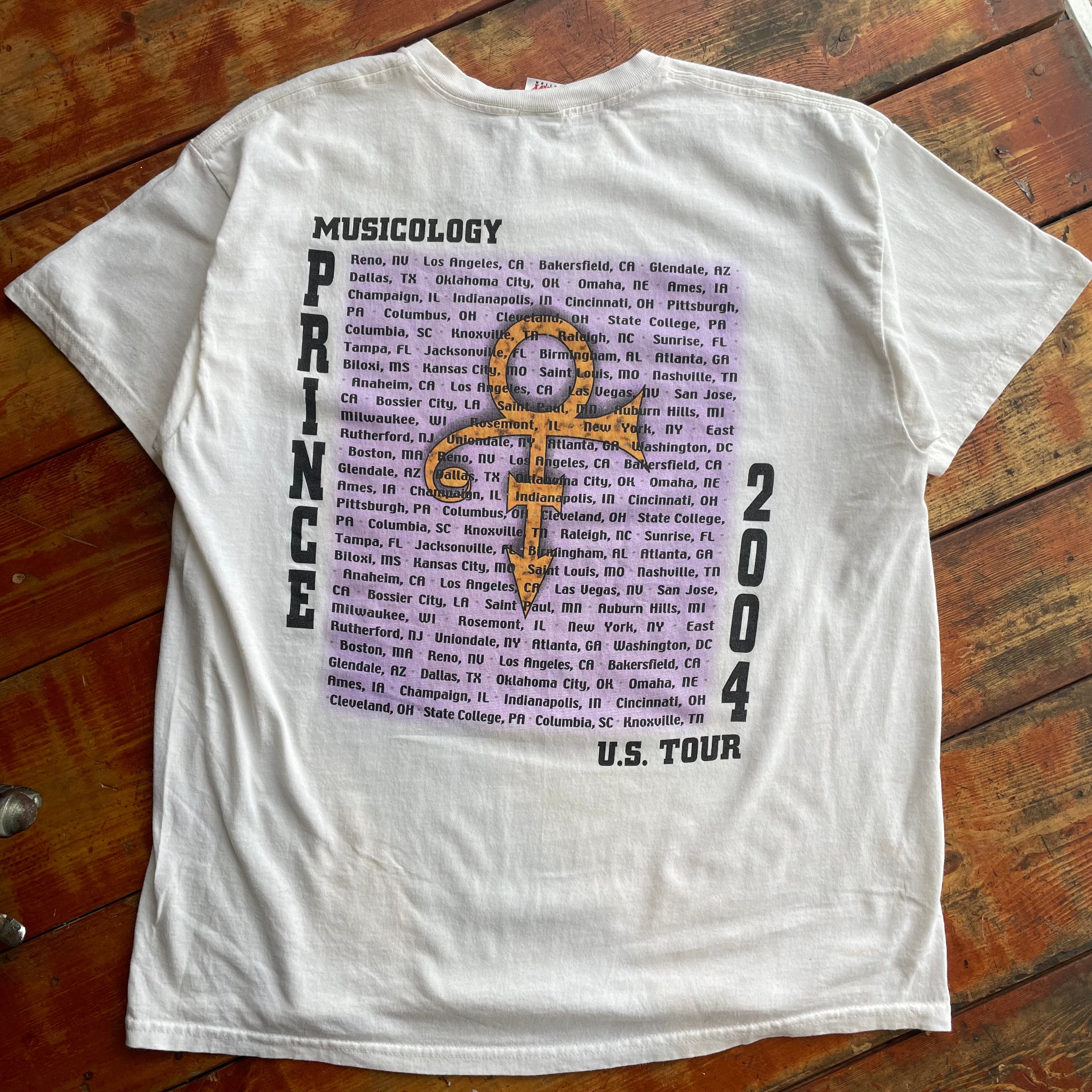 Vintage Prince Musicology Tour Tee. Size XL t-shirt OTHER 