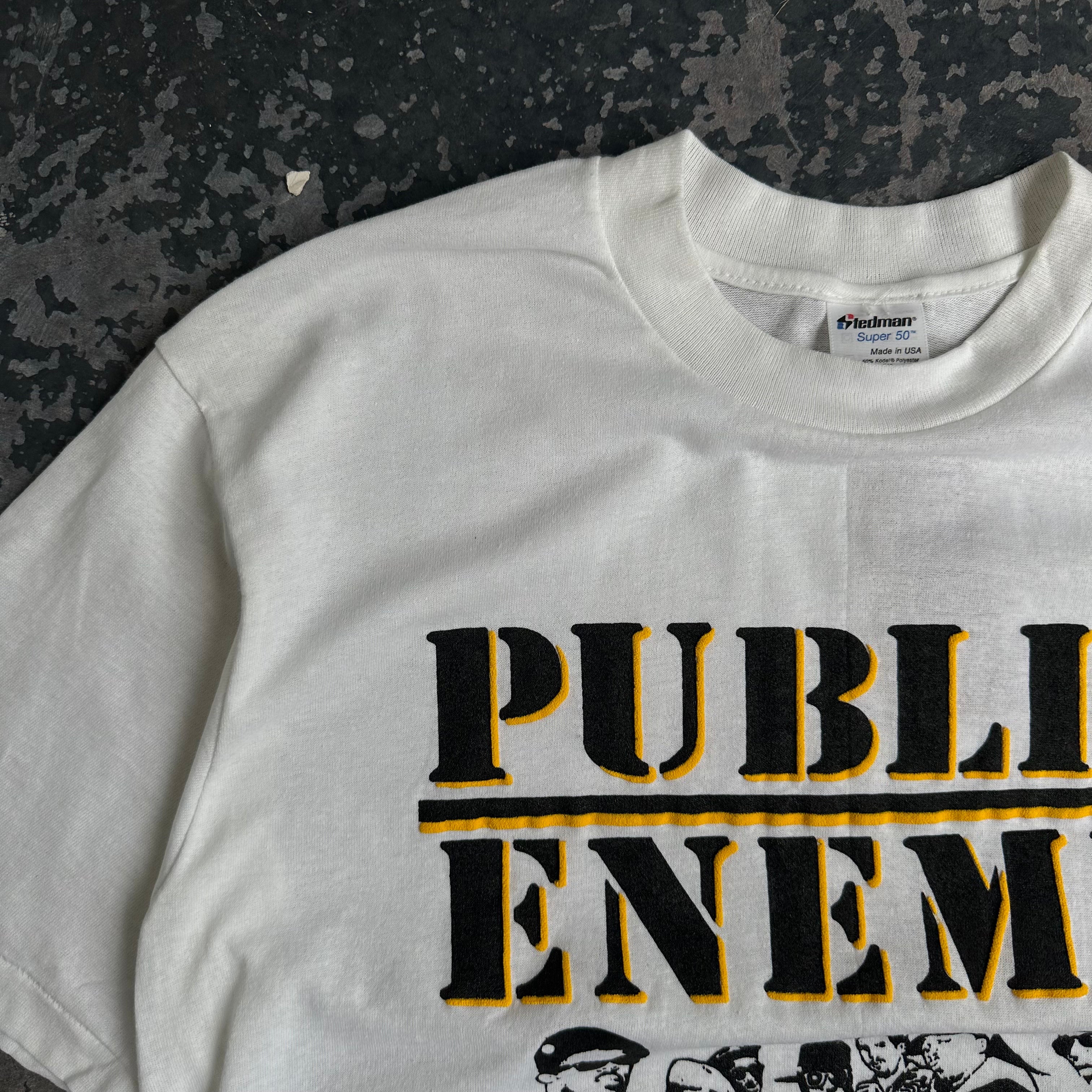 Vintage Public Enemy T-Shirt Size L t-shirt FAIF.CA 